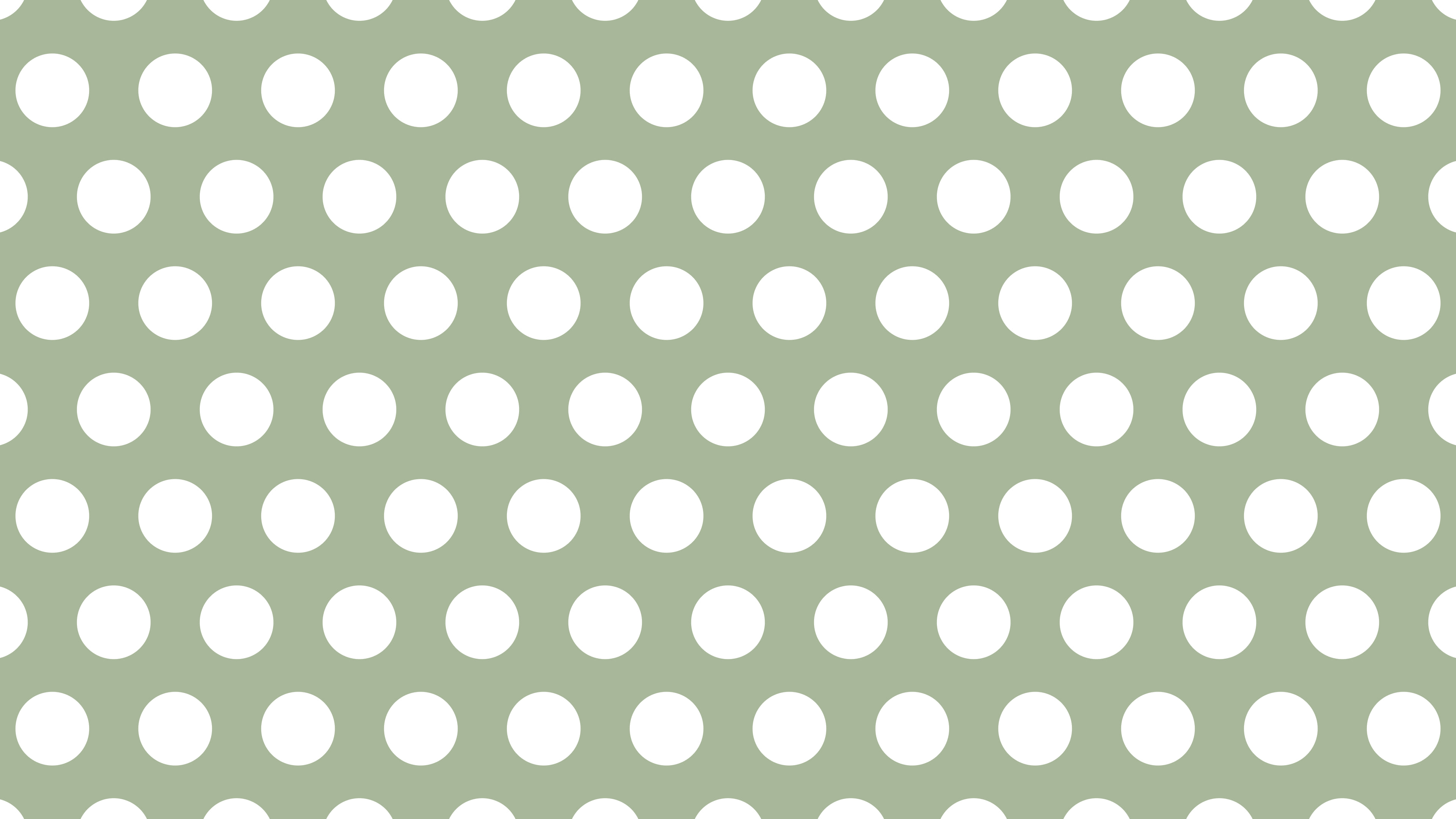 Sage Green Polka Dot desktop wallpaper in 4K