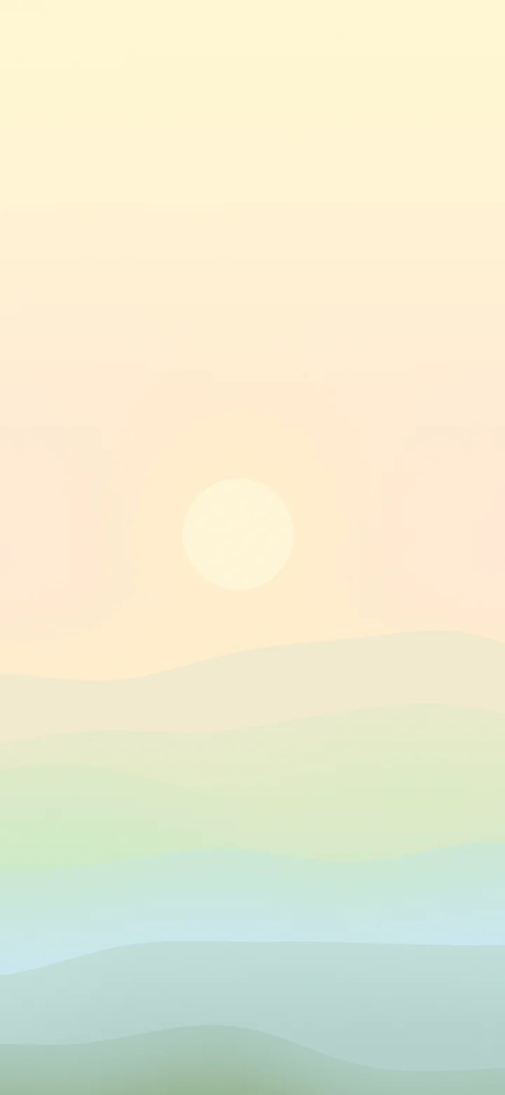 Spring Pastel Minimalist Desert Dunes wallpaper for iPhone and Android