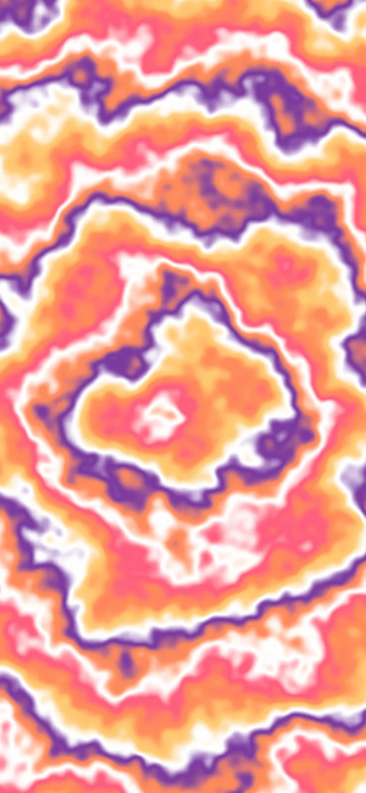 Sunset Bullseye Tie Dye wallpaper for iPhone and Android