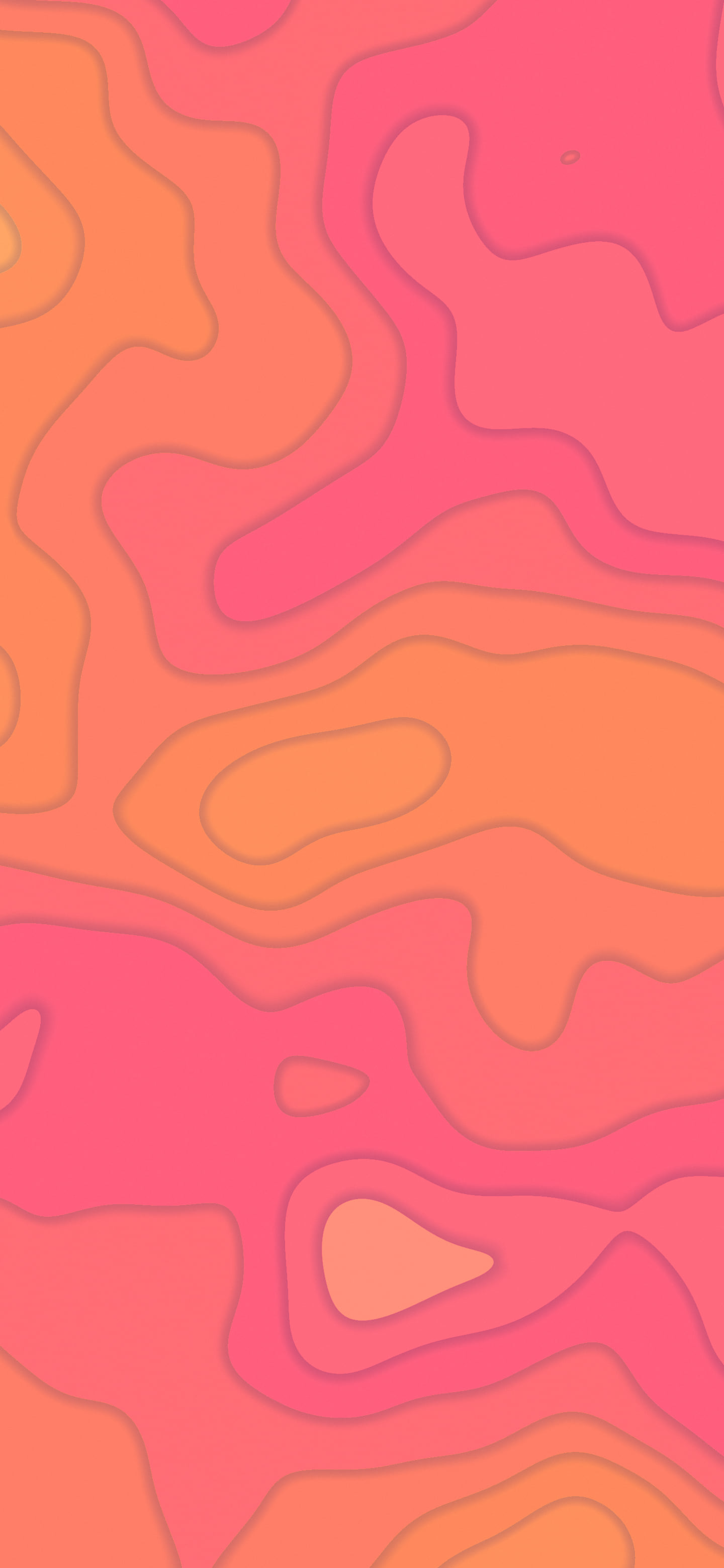 Sunset Layered Topographic wallpaper for iPhone and Android