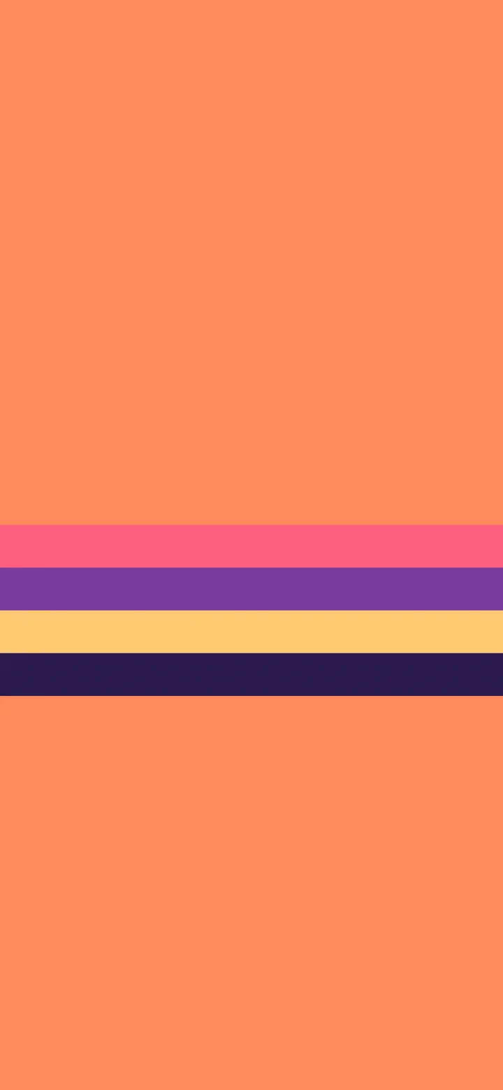 Sunset Retro Stripe wallpaper for iPhone and Android