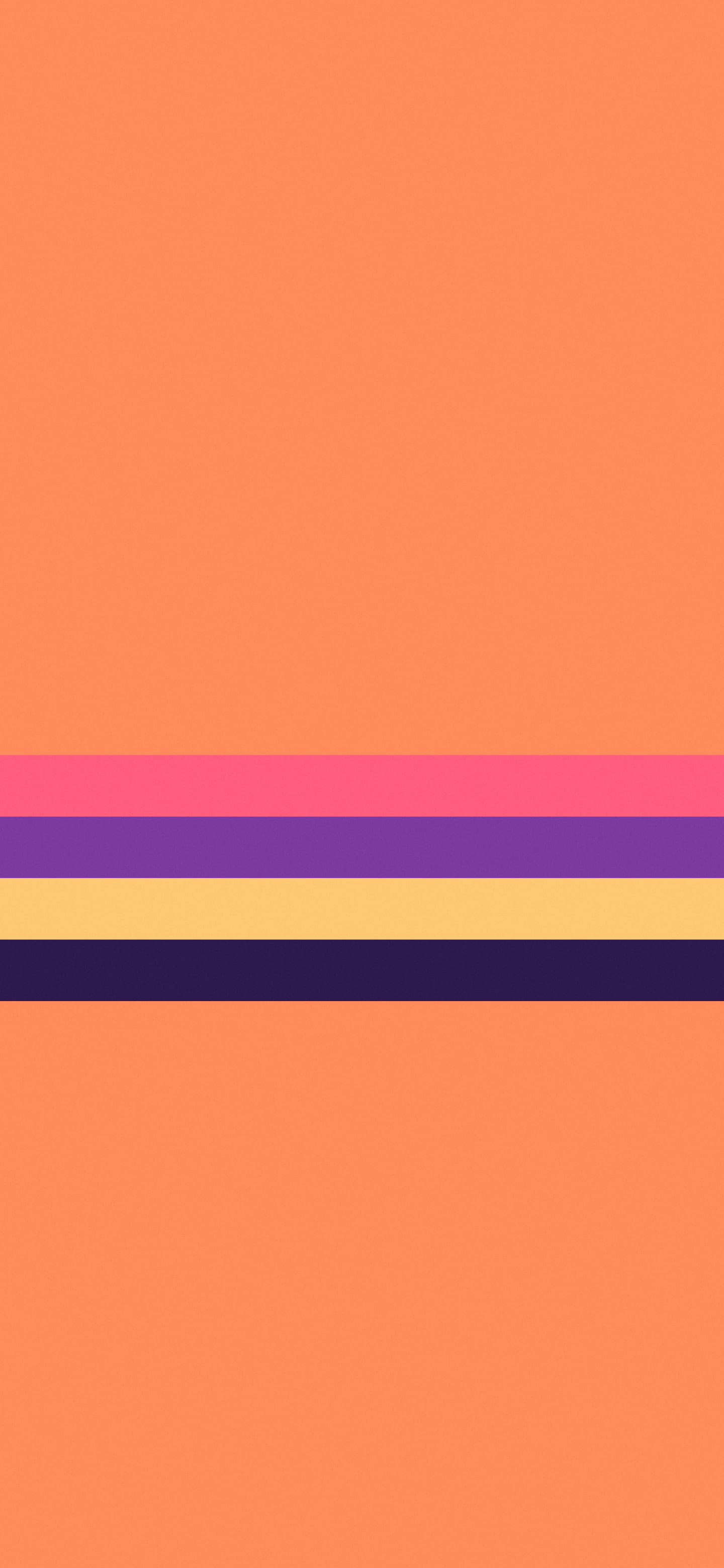 Sunset Retro Stripe wallpaper for iPhone and Android