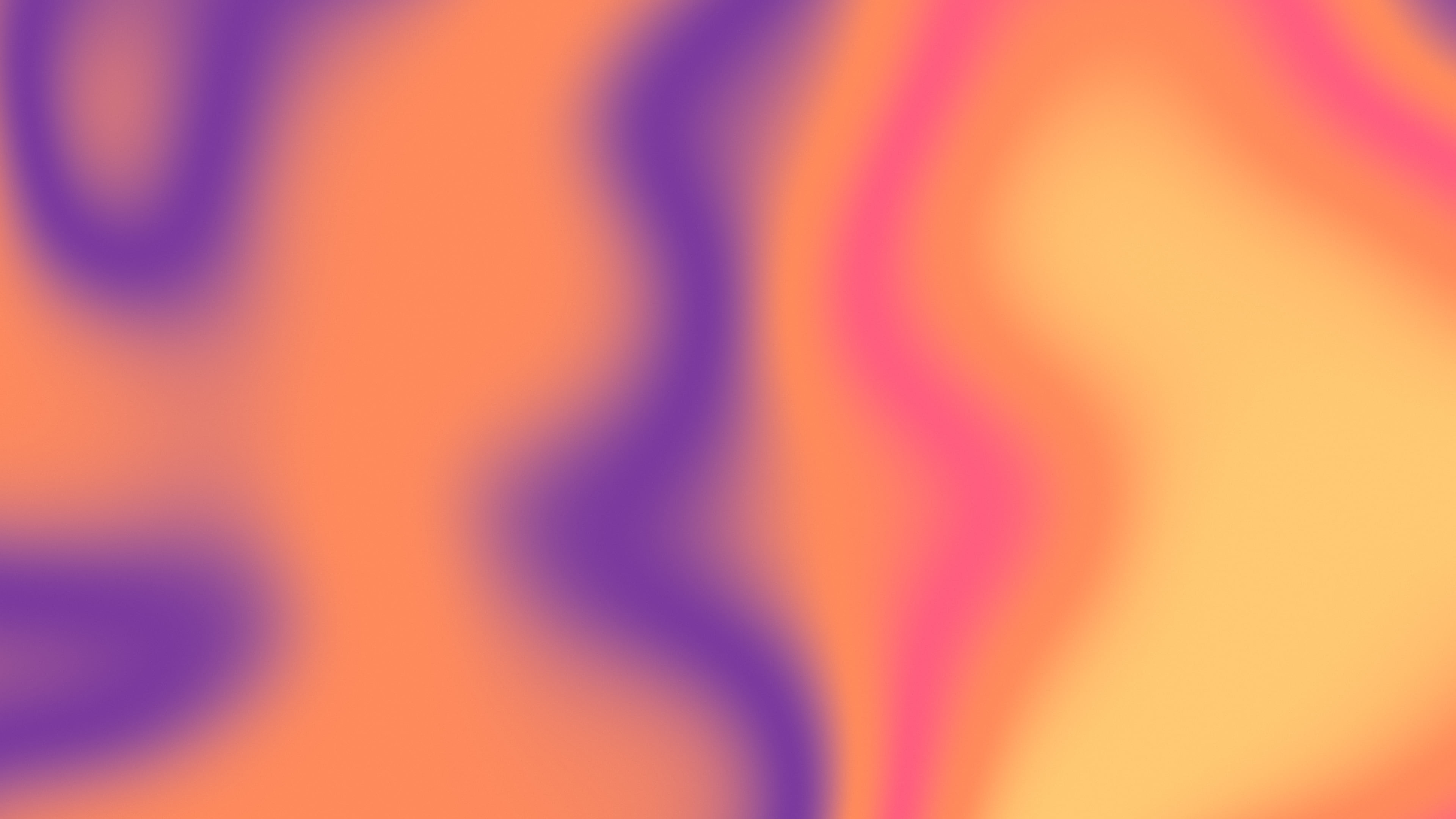 Sunset Silky Gradient desktop wallpaper in 4K