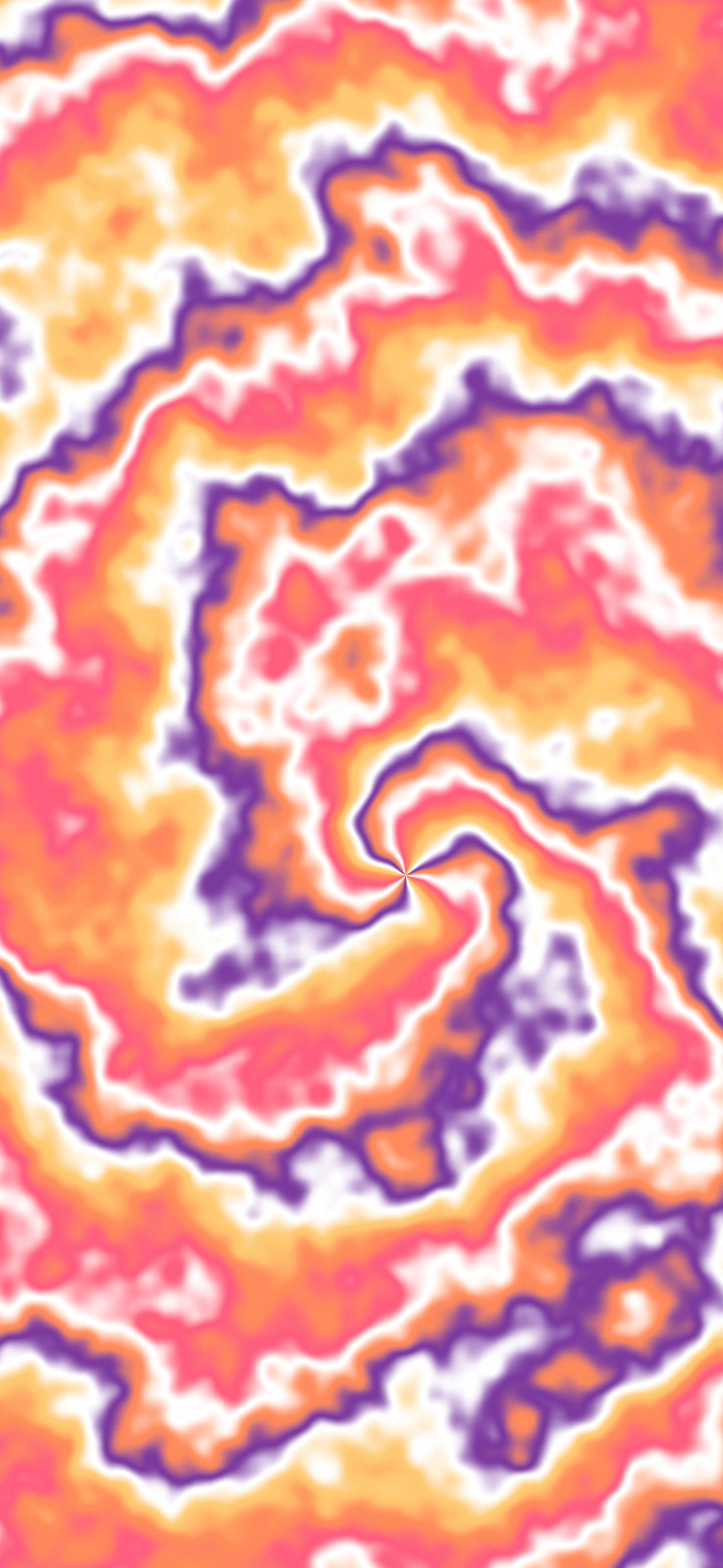 Sunset Spiral Tie Dye wallpaper for iPhone and Android
