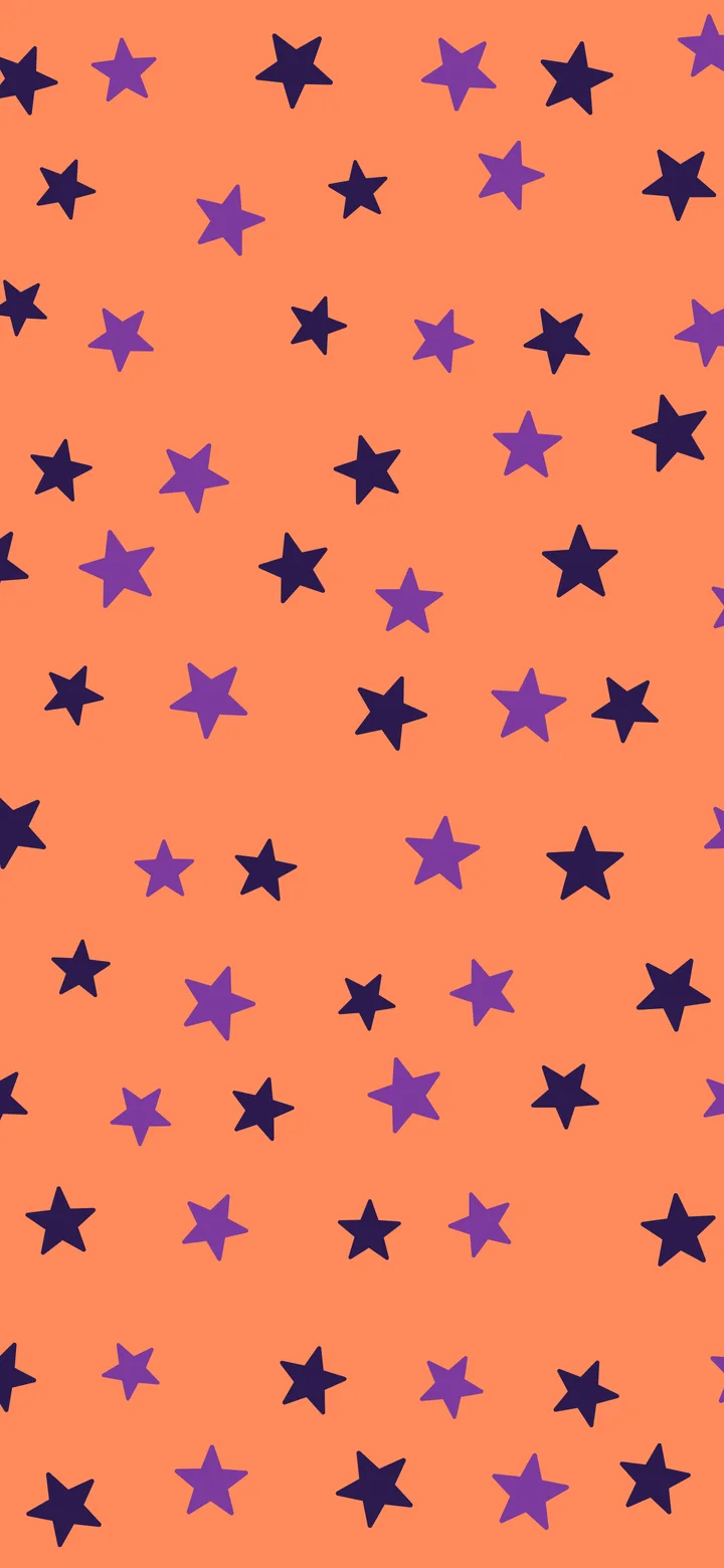 Sunset Star Pattern wallpaper for iPhone and Android