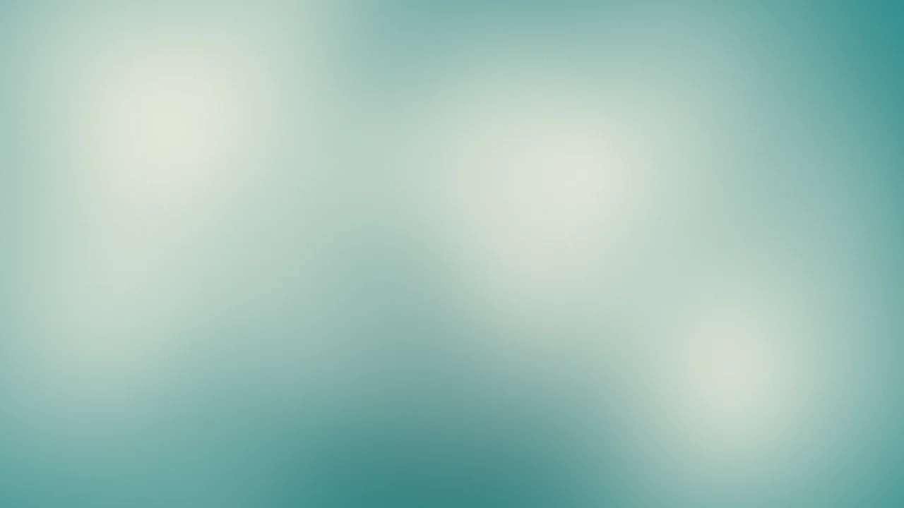 Teal and Cream Dreamy Aura Gradient desktop wallpaper in 4K