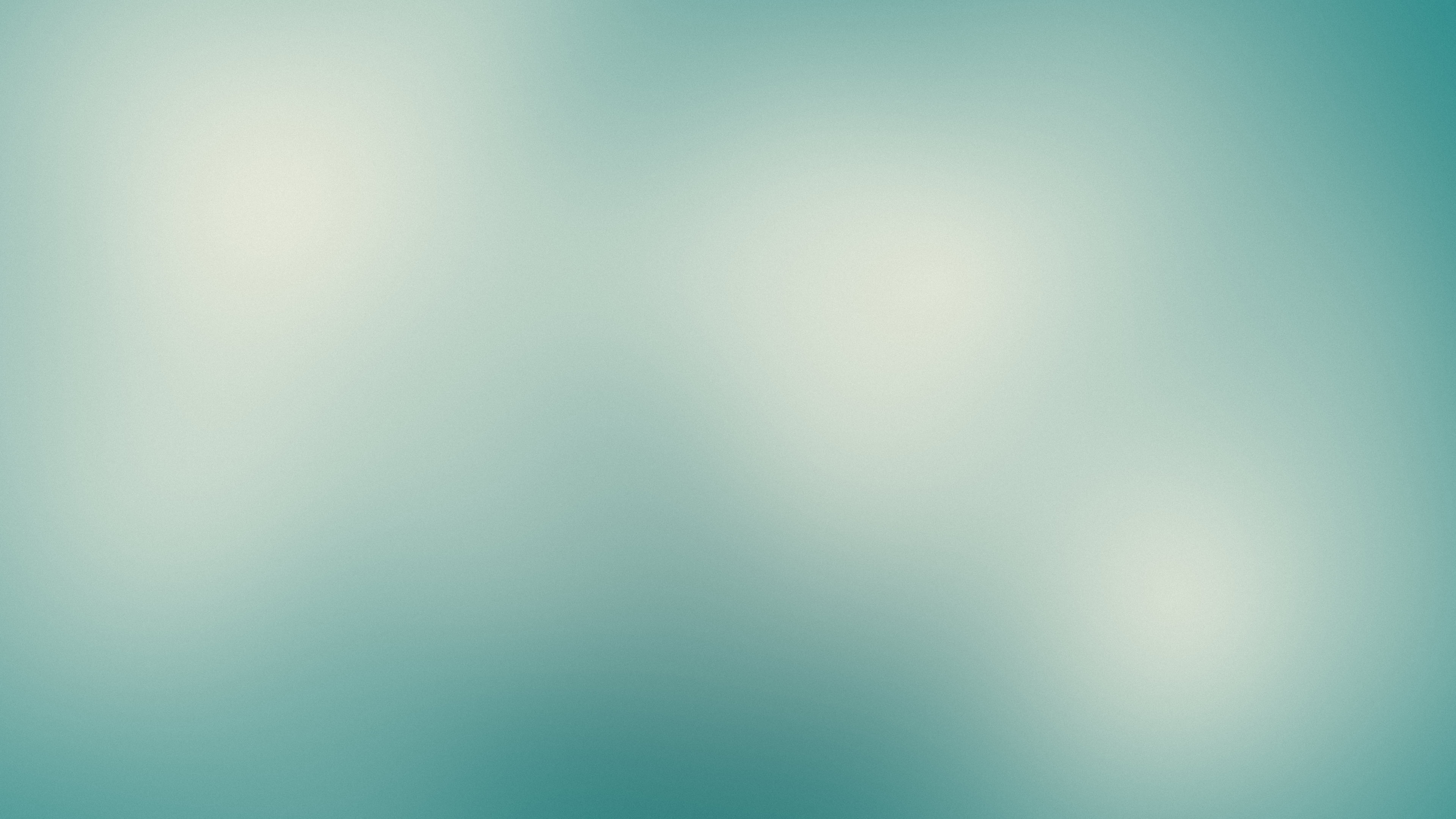 Teal and Cream Dreamy Aura Gradient desktop wallpaper in 4K