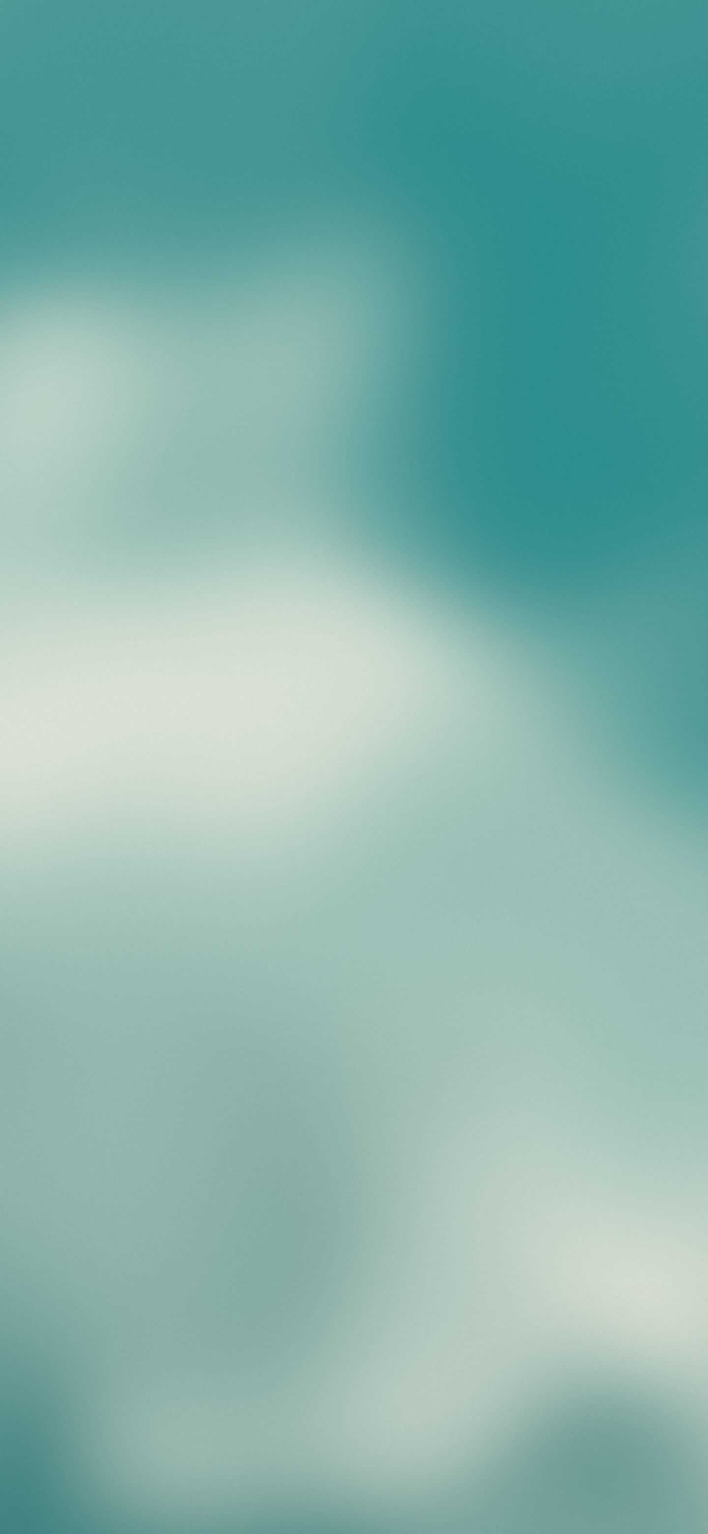 Teal and Cream Mesh Gradient wallpaper for iPhone and Android