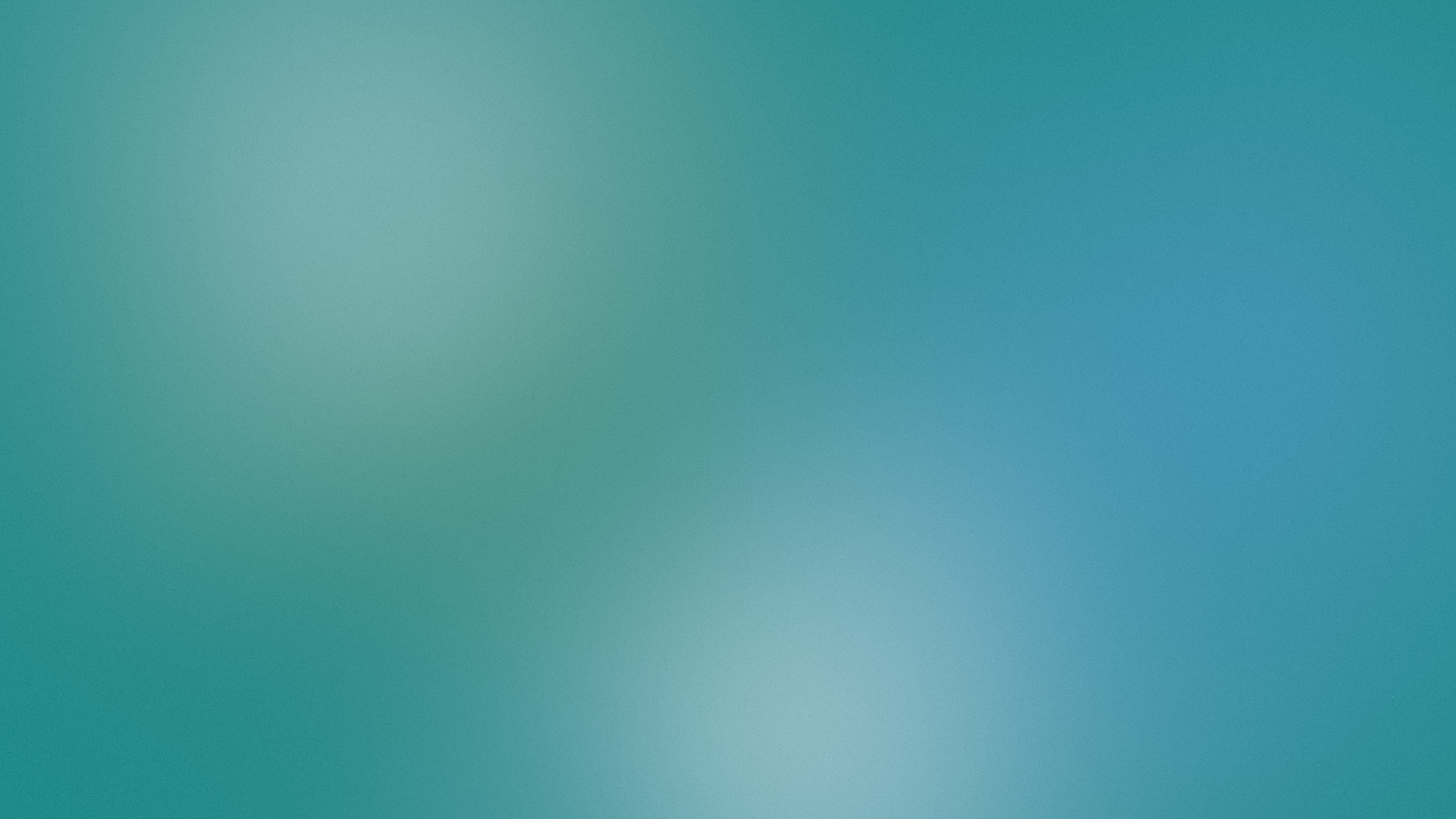 Teal Dreamy Aura Gradient desktop wallpaper in 4K