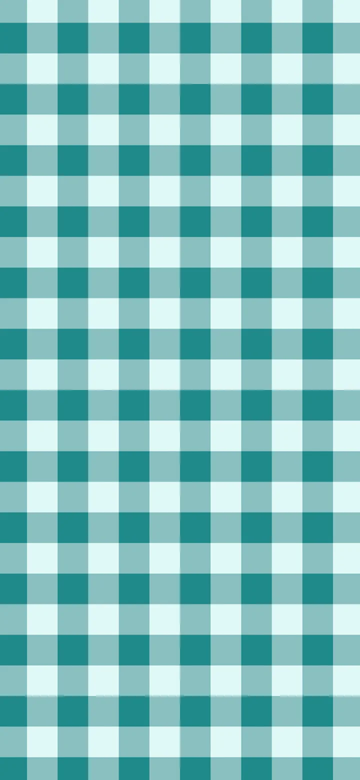 Teal Gingham wallpaper for iPhone and Android