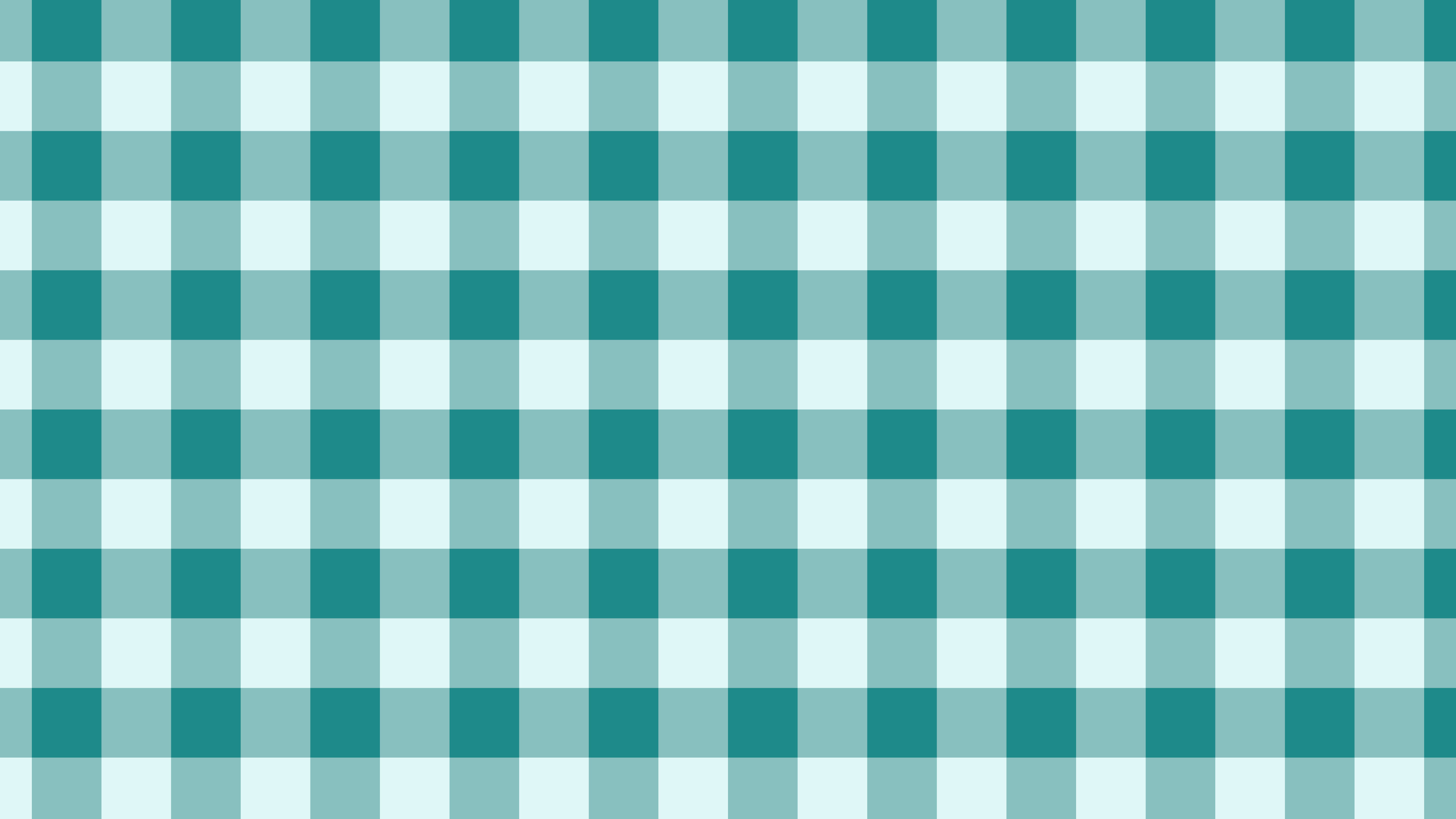 Teal Gingham desktop wallpaper in 4K