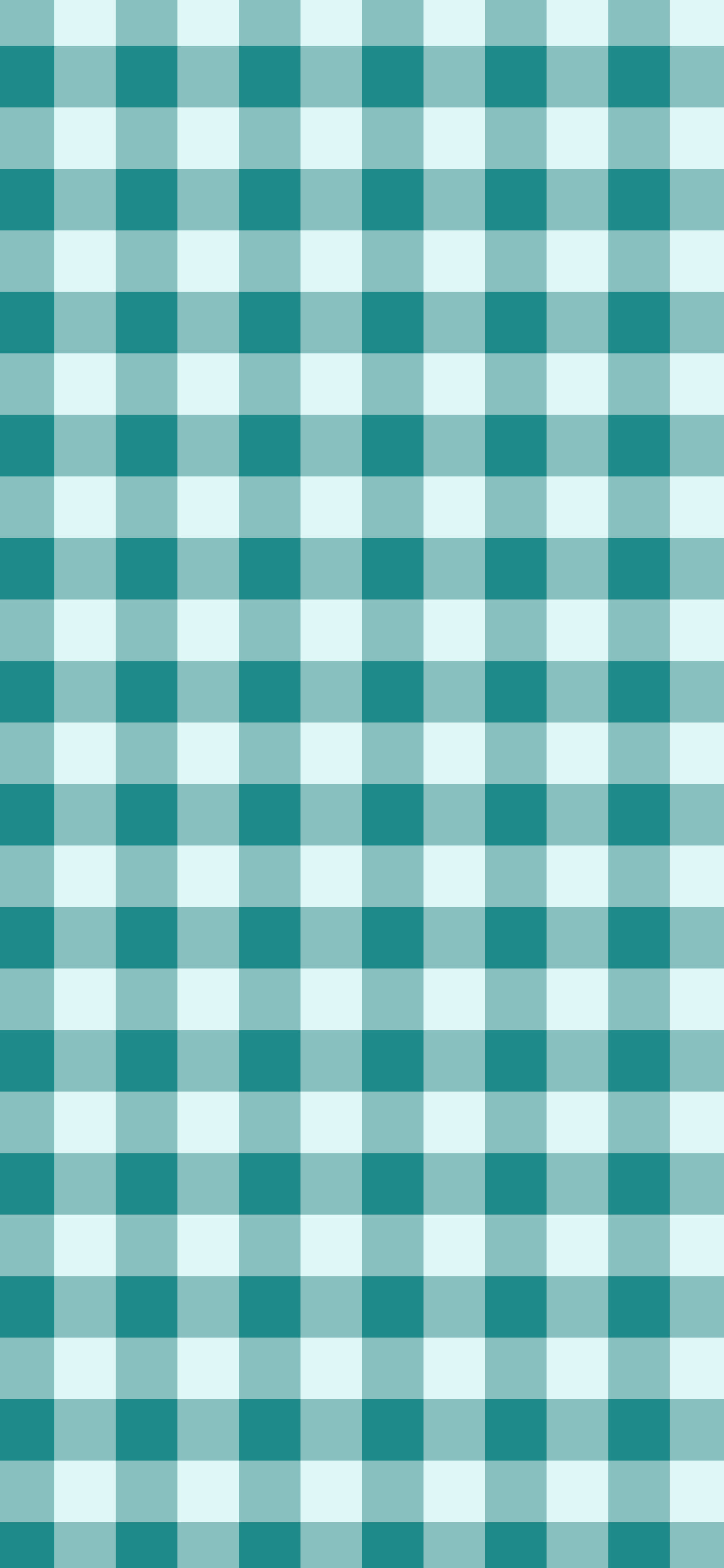 Teal Gingham wallpaper for iPhone and Android