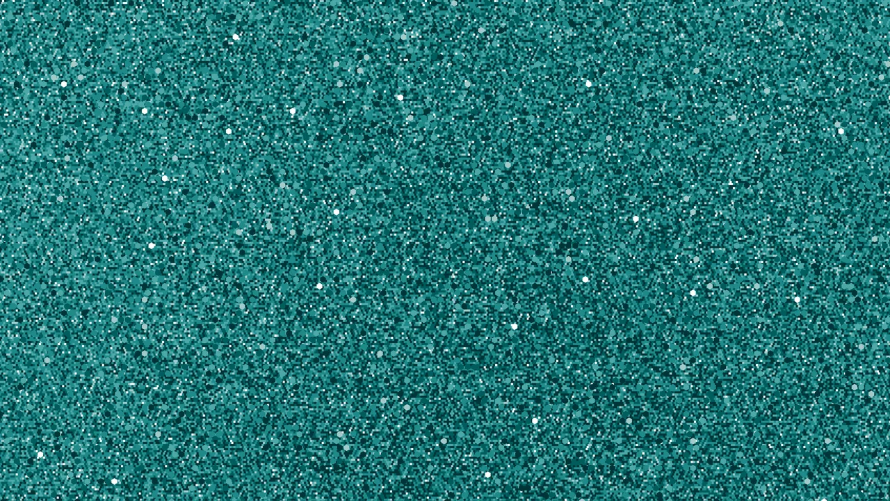 Teal Glitter desktop wallpaper in 4K