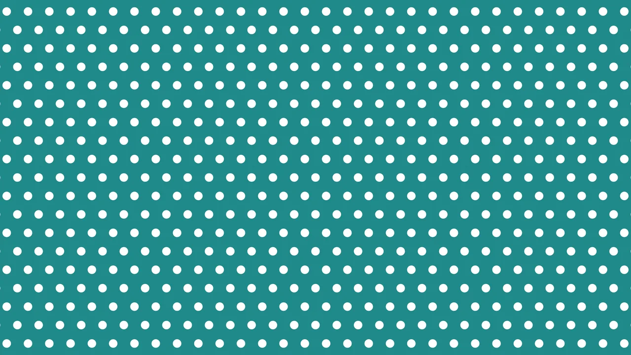 Teal Mini Polka Dot desktop wallpaper in 4K