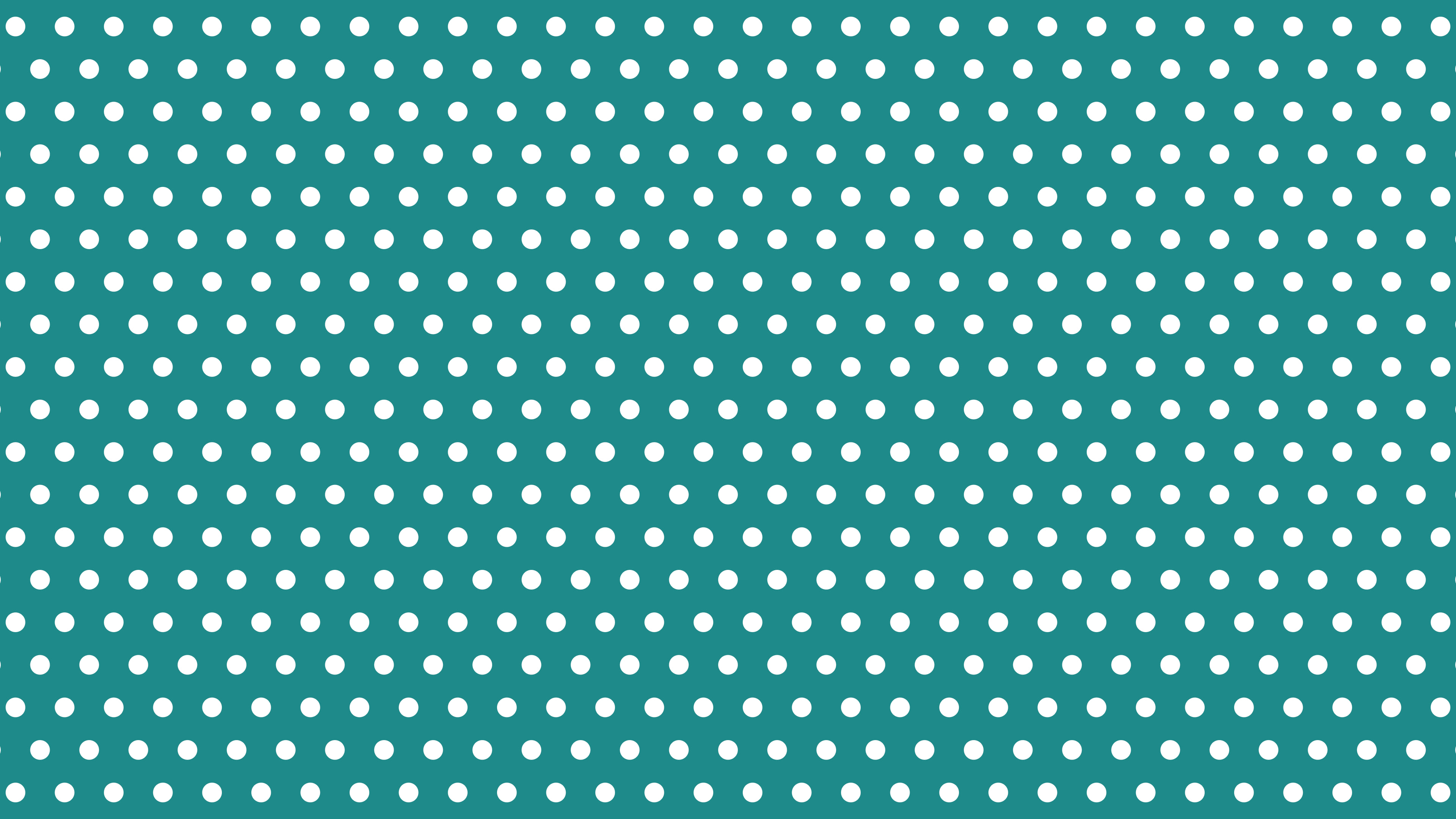 Teal Mini Polka Dot desktop wallpaper in 4K