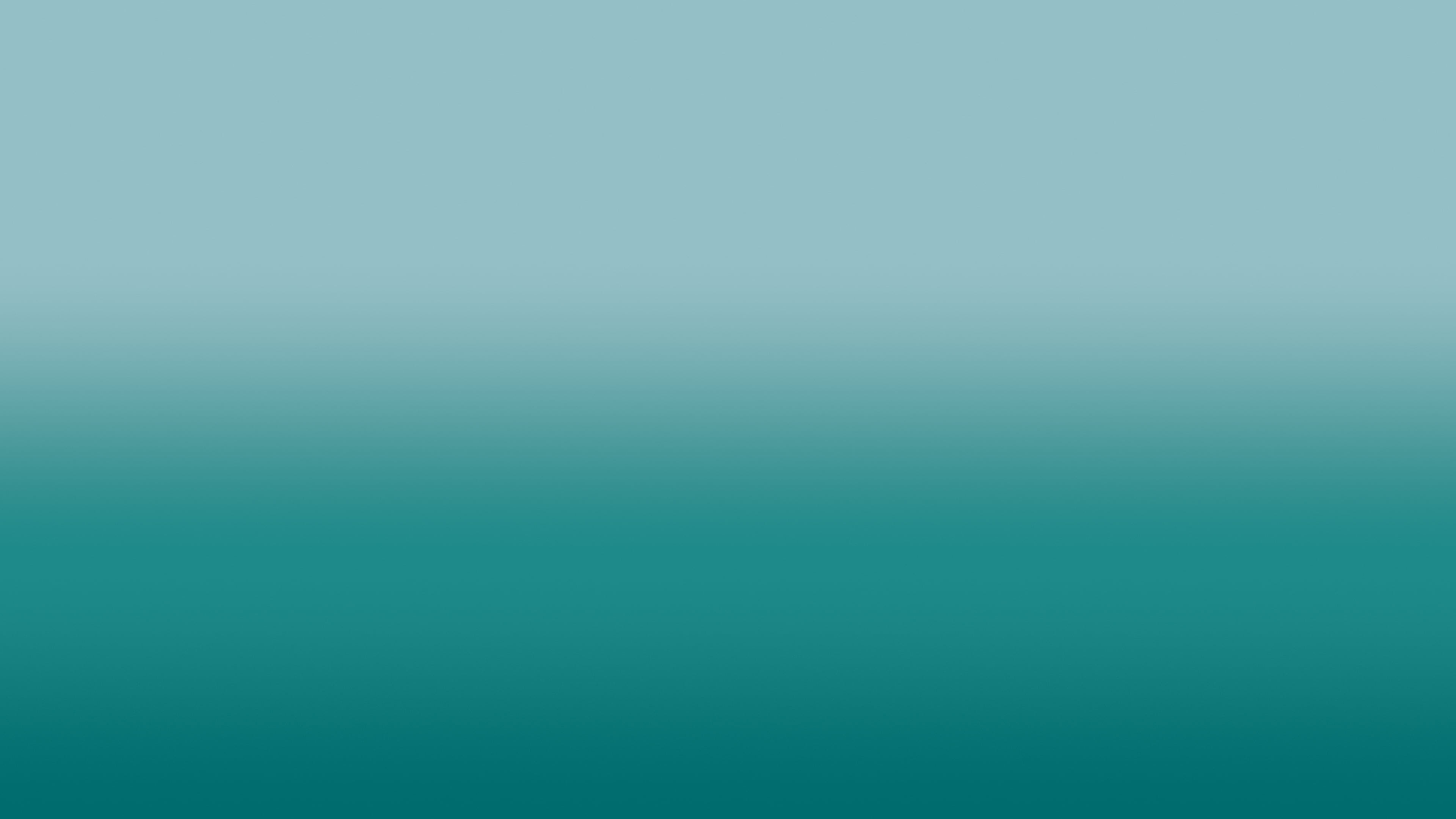 Teal Ombre Gradient desktop wallpaper in 4K