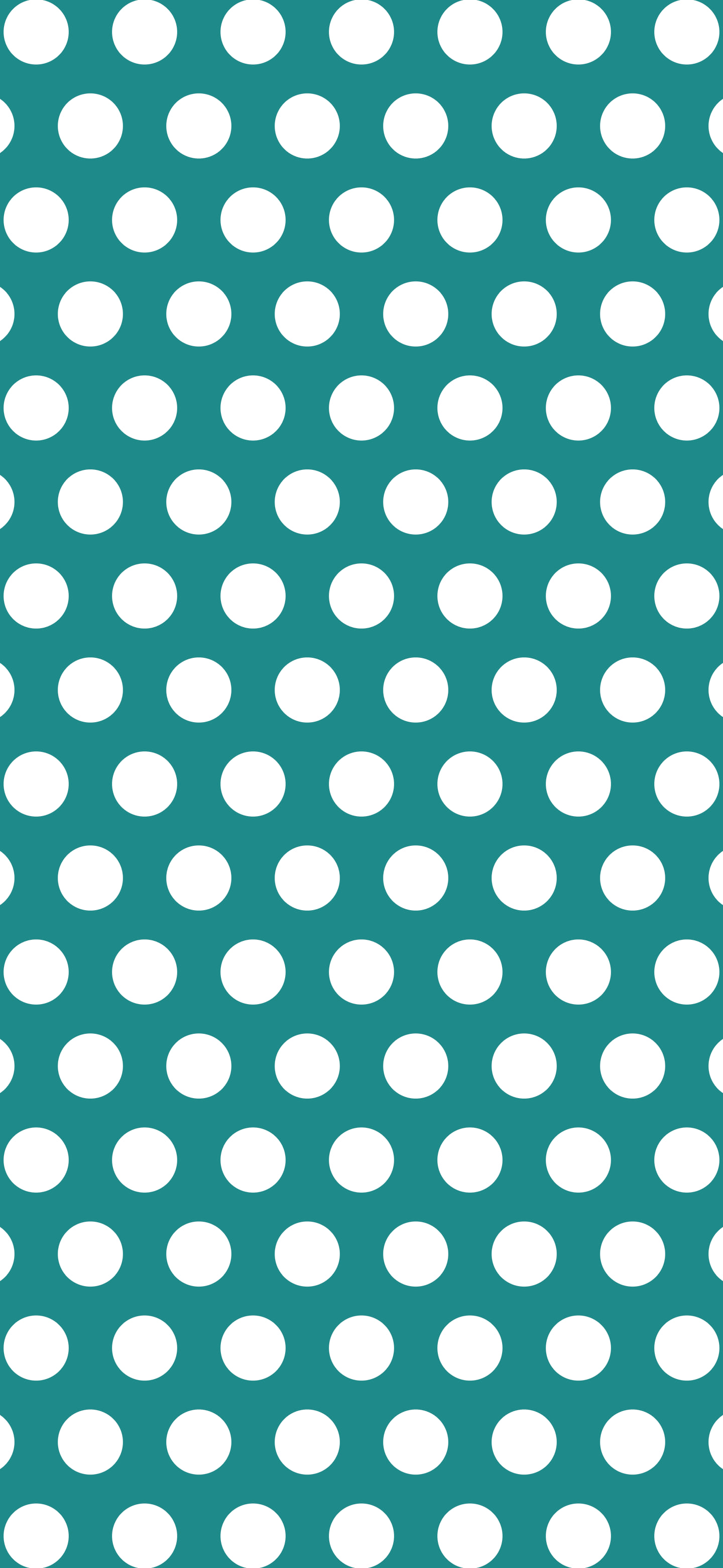 Teal Polka Dot wallpaper for iPhone and Android