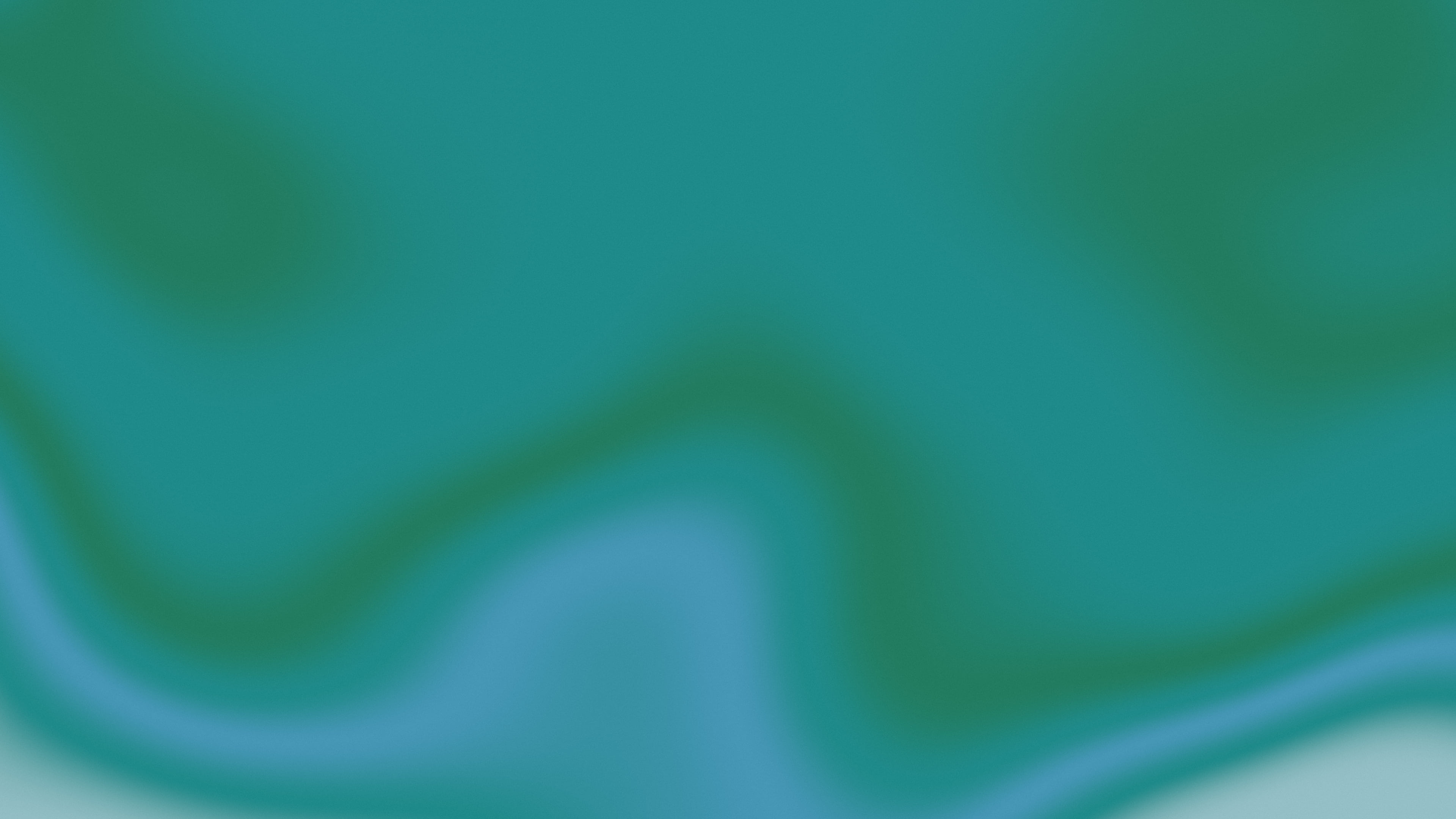 Teal Silky Gradient desktop wallpaper in 4K