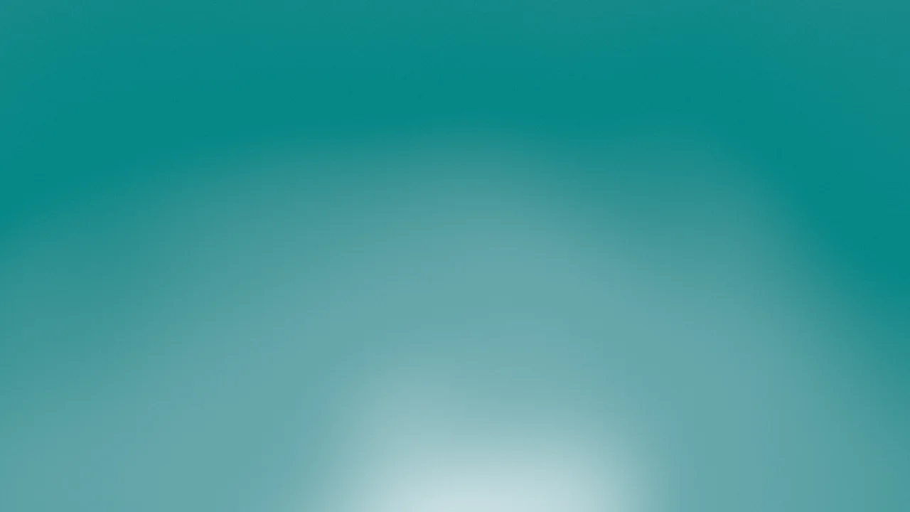 Teal Sunrise Aura Gradient desktop wallpaper in 4K