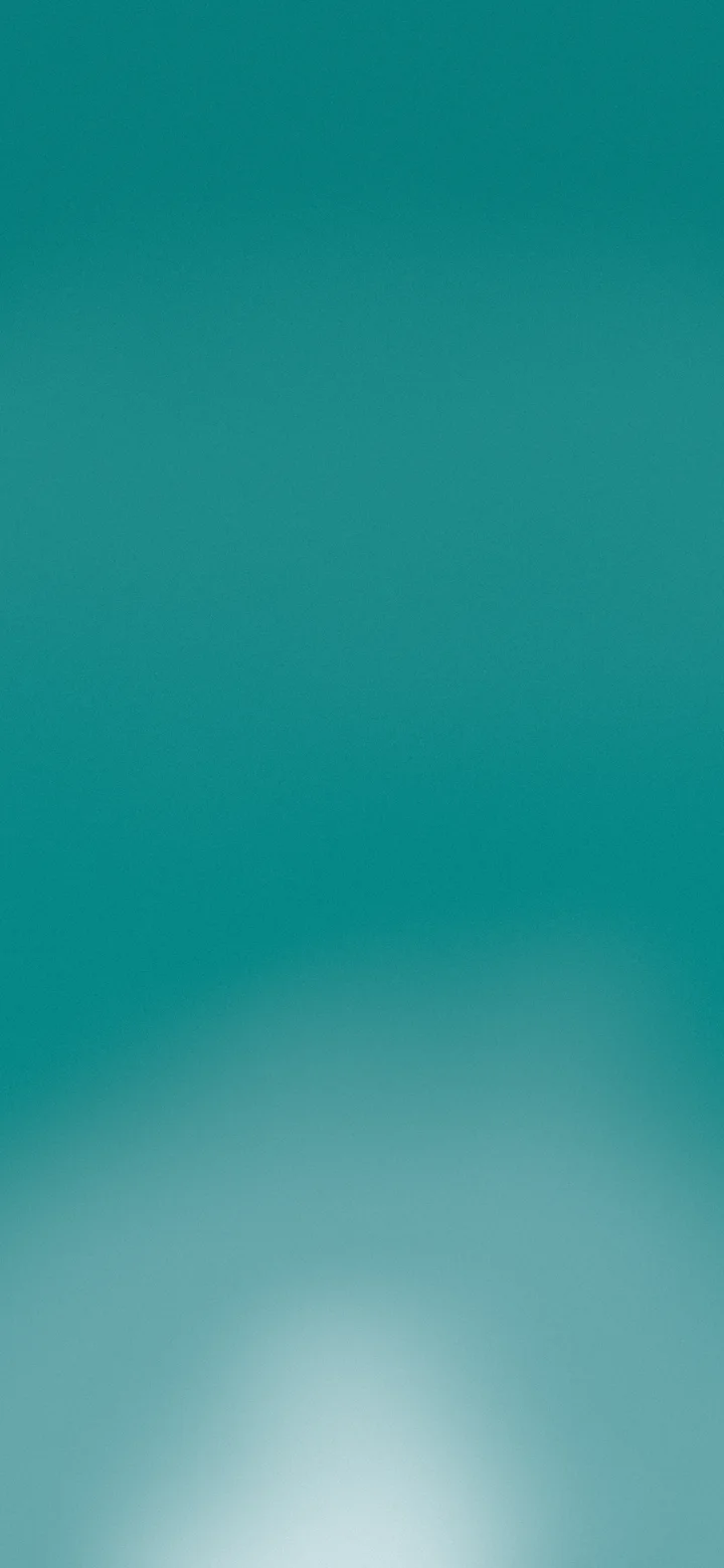 Teal Sunrise Aura Gradient wallpaper for iPhone and Android