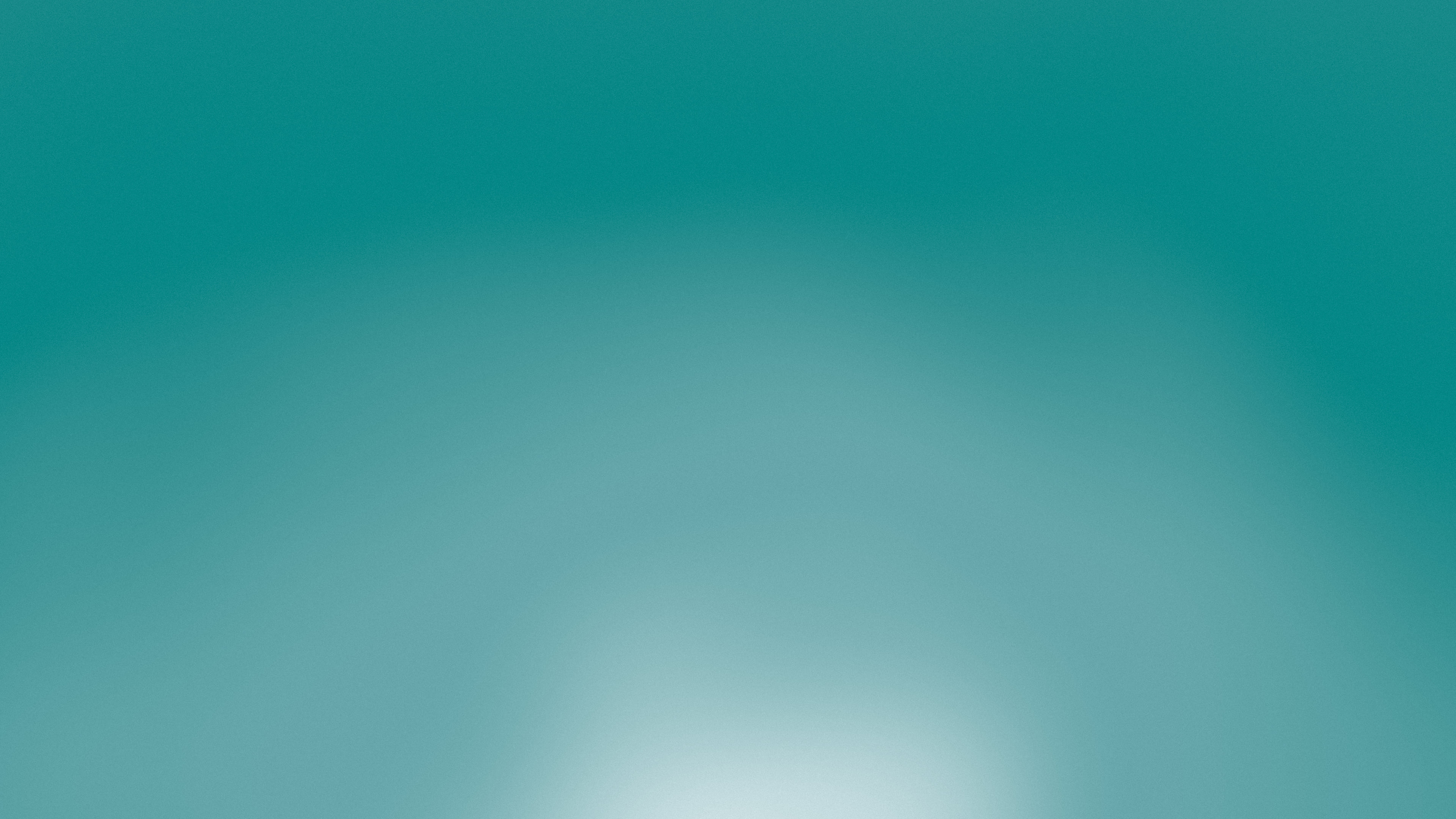 Teal Sunrise Aura Gradient desktop wallpaper in 4K