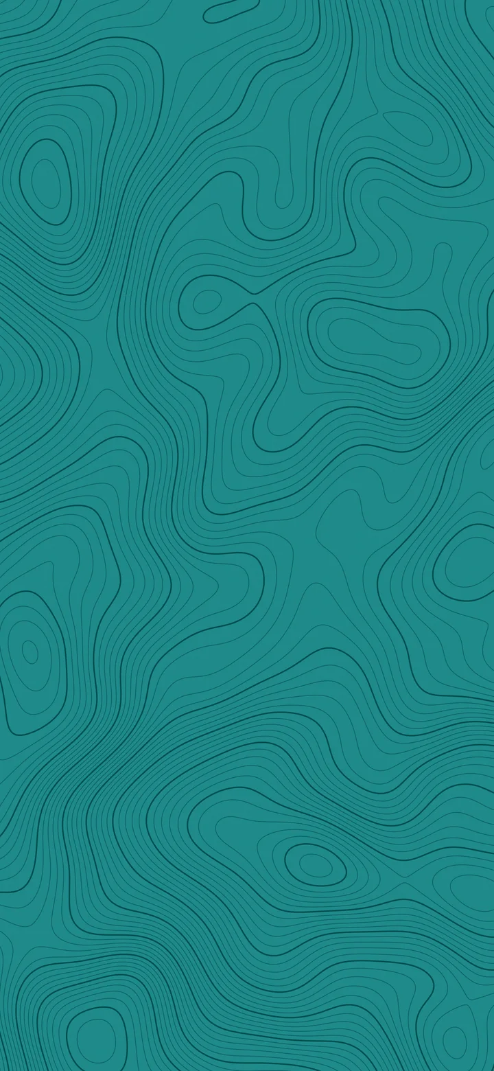 Teal Topographic Line wallpaper for iPhone and Android