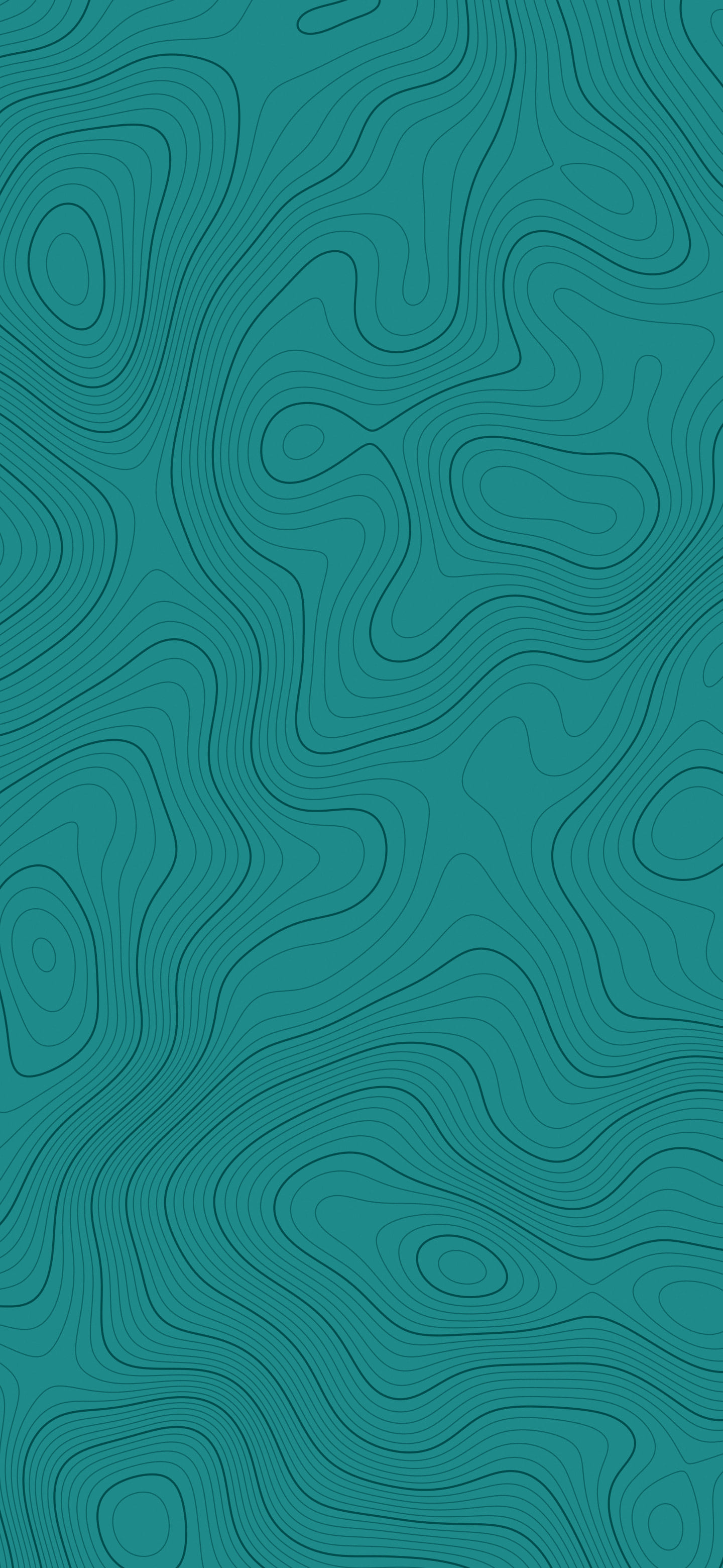 Teal Topographic Line wallpaper for iPhone and Android