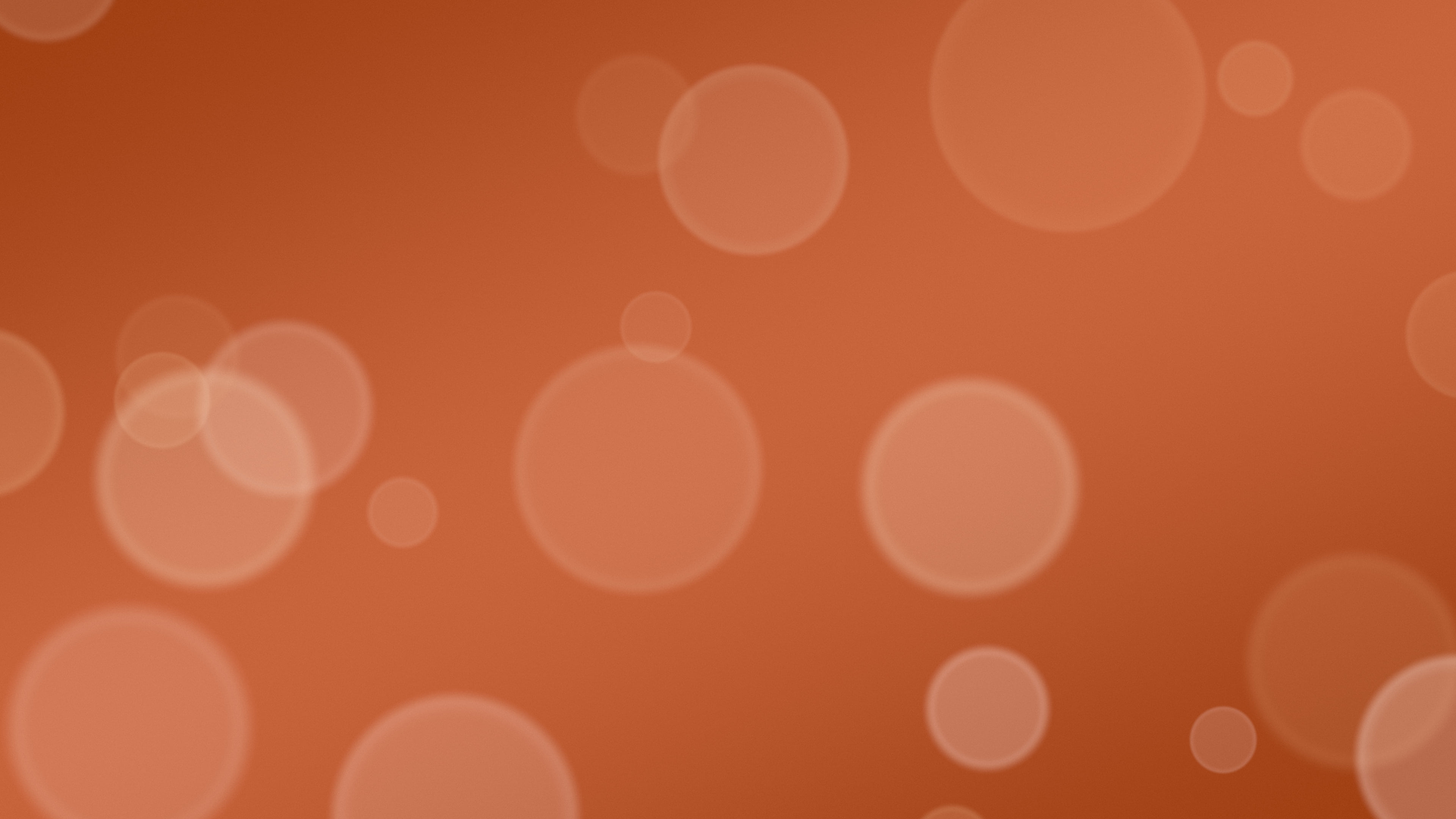 Terracotta Bokeh Lights desktop wallpaper in 4K