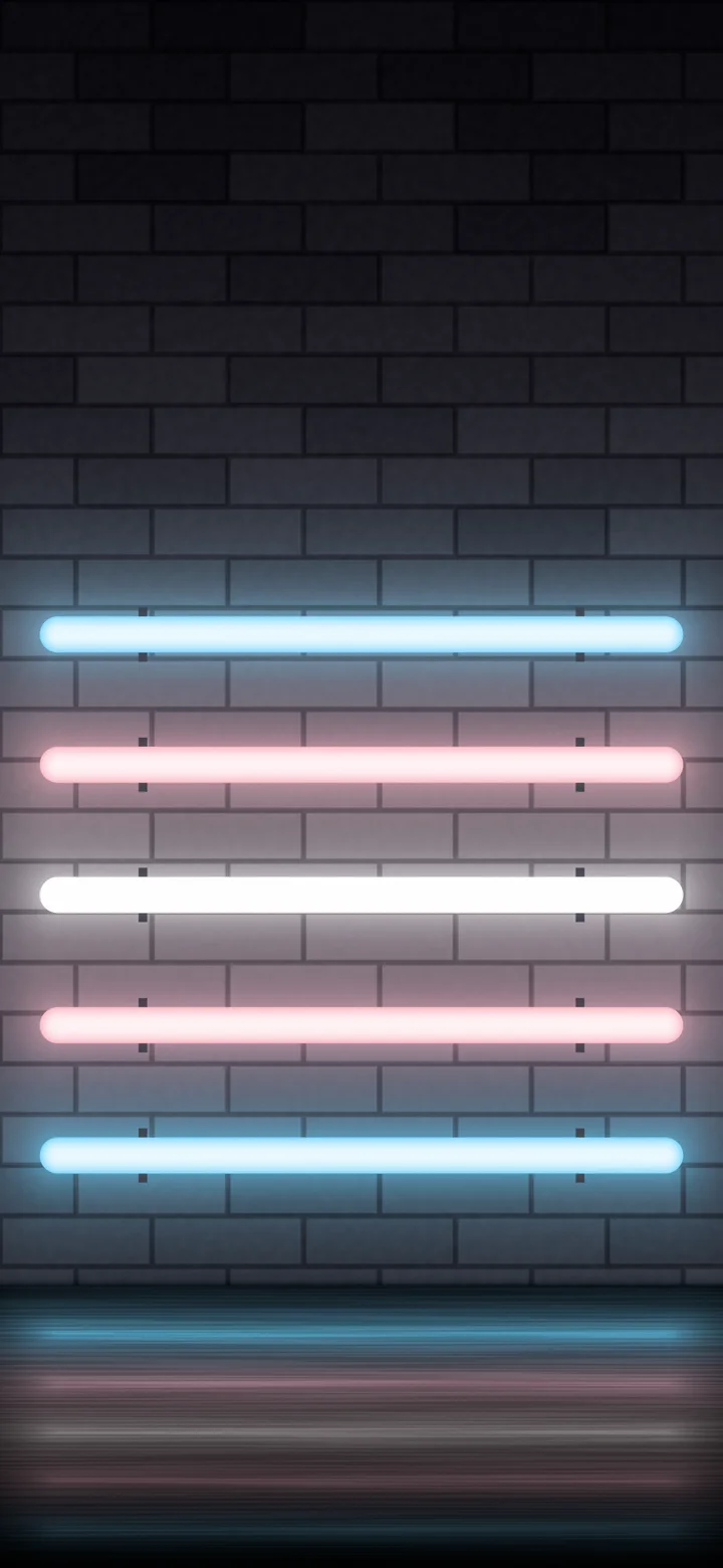 Trans Neon Pride Flag wallpaper for iPhone and Android