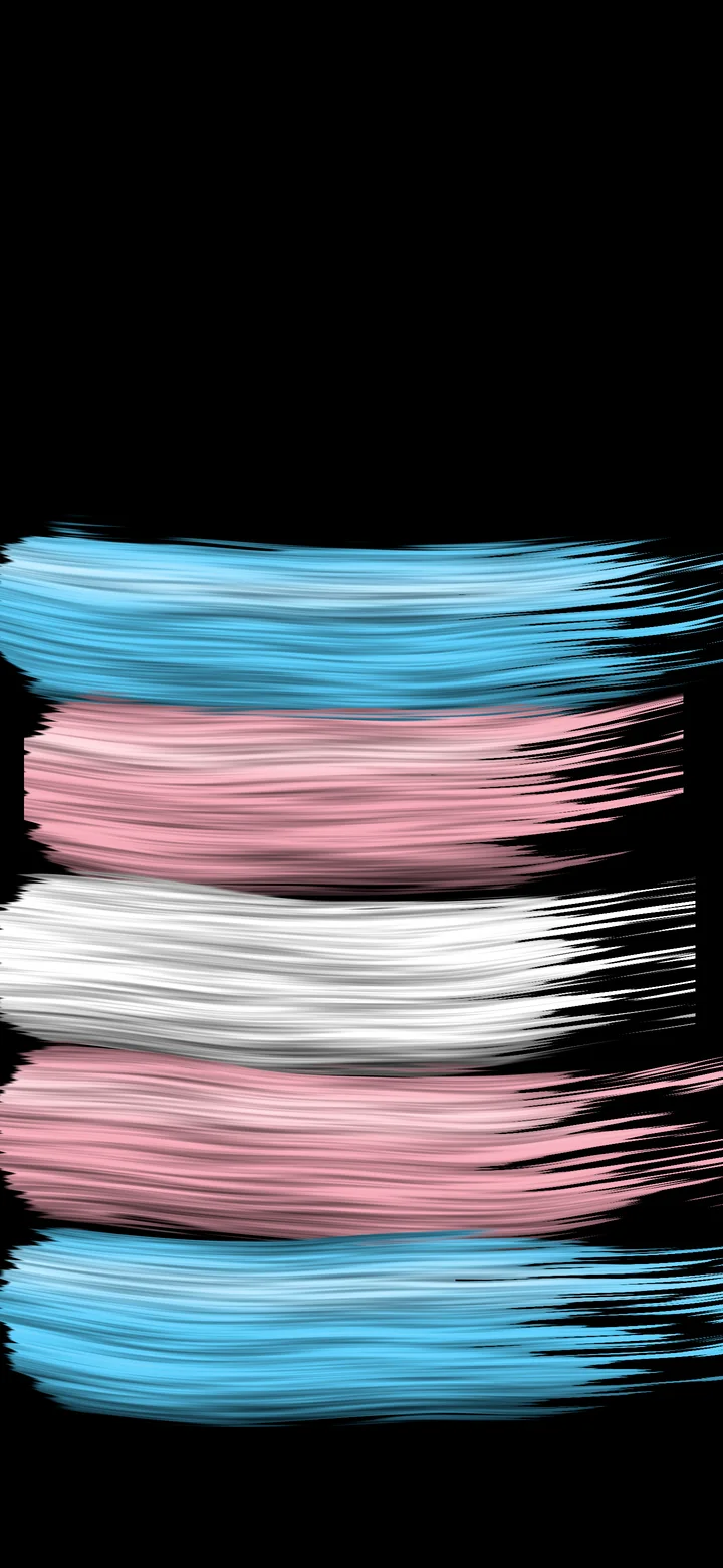 Trans Painted Pride Flag wallpaper for iPhone and Android