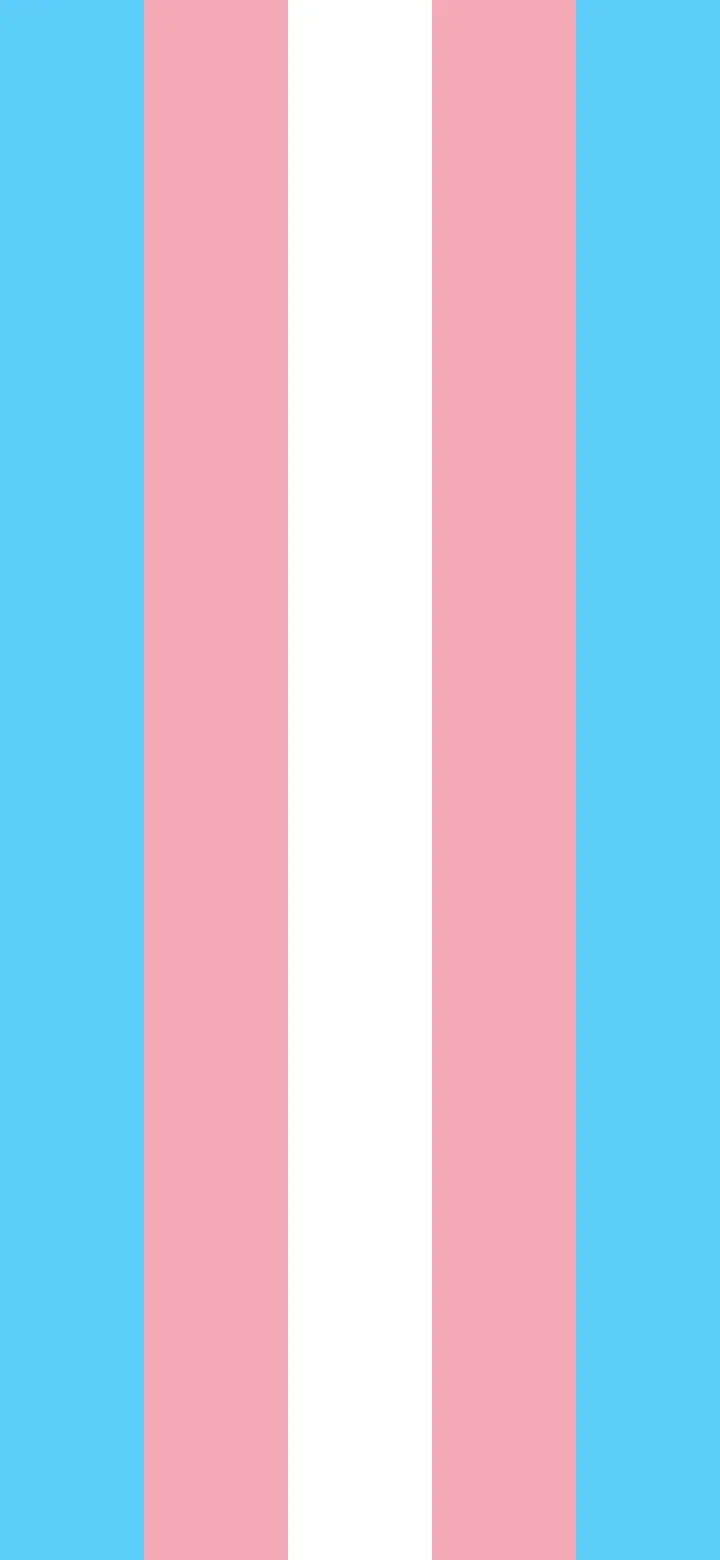 Trans Vertical Pride Stripes wallpaper for iPhone and Android