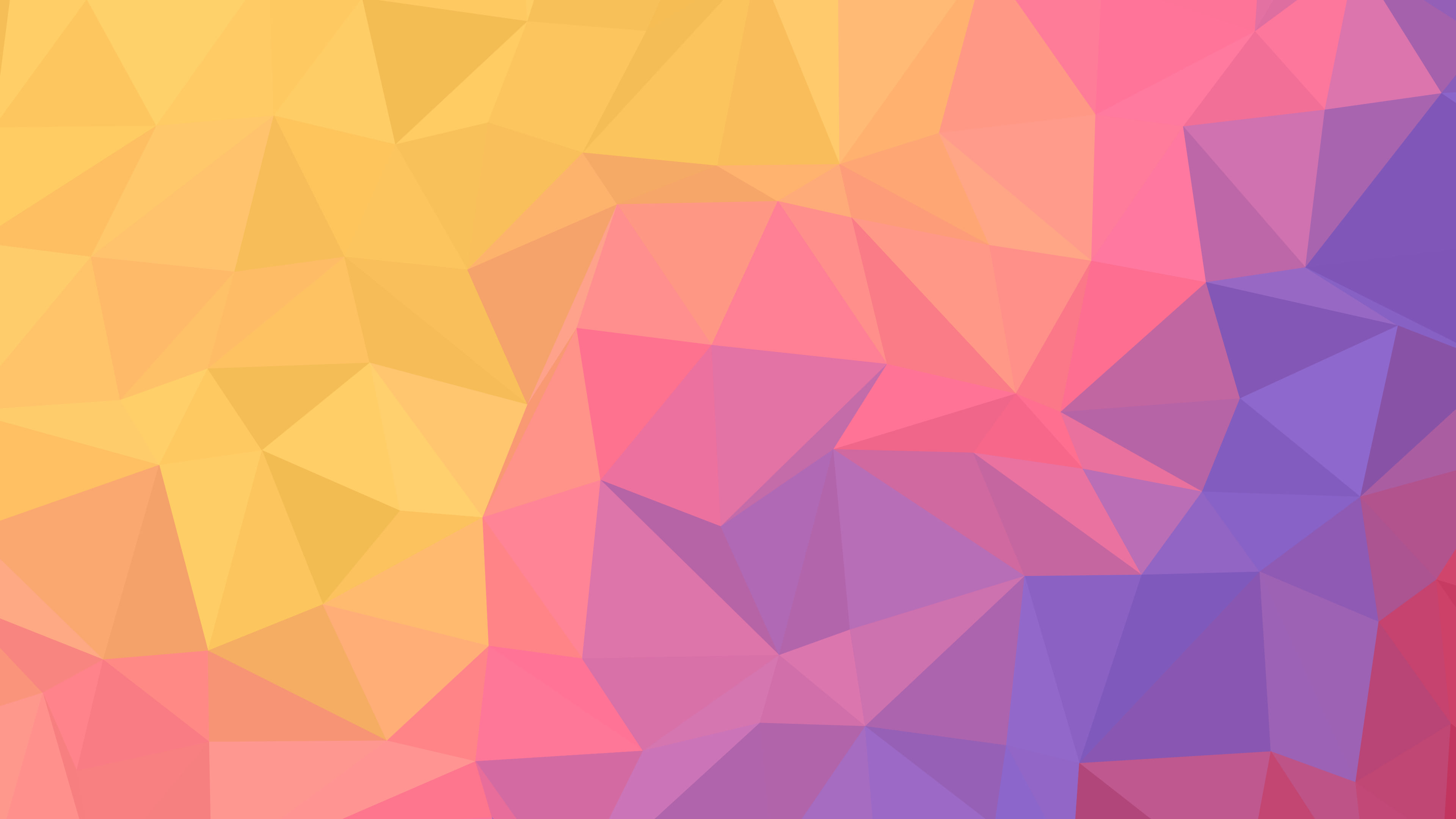 Tropical Low Poly desktop wallpaper in 4K