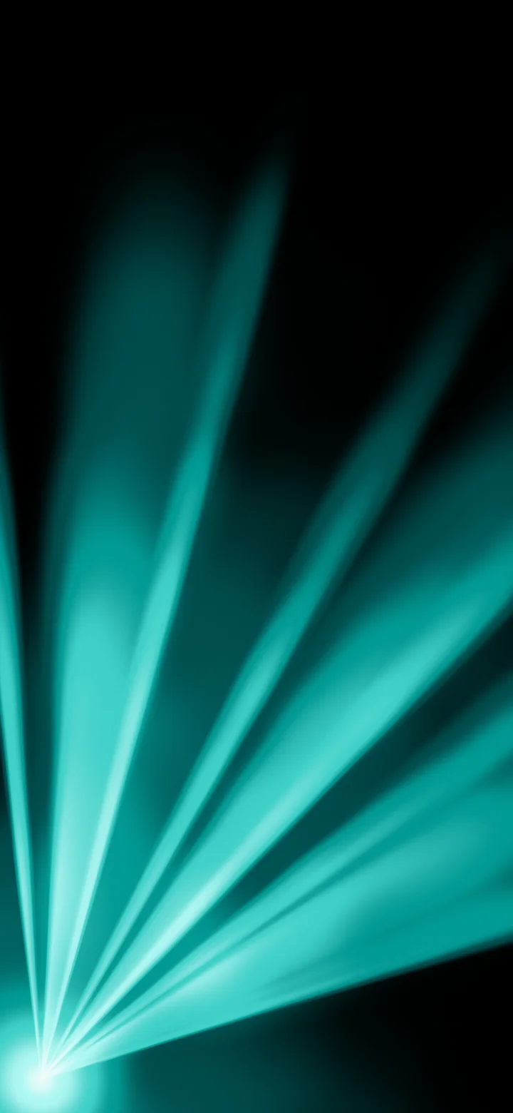 Turquoise Abstract Light Rays wallpaper for iPhone and Android