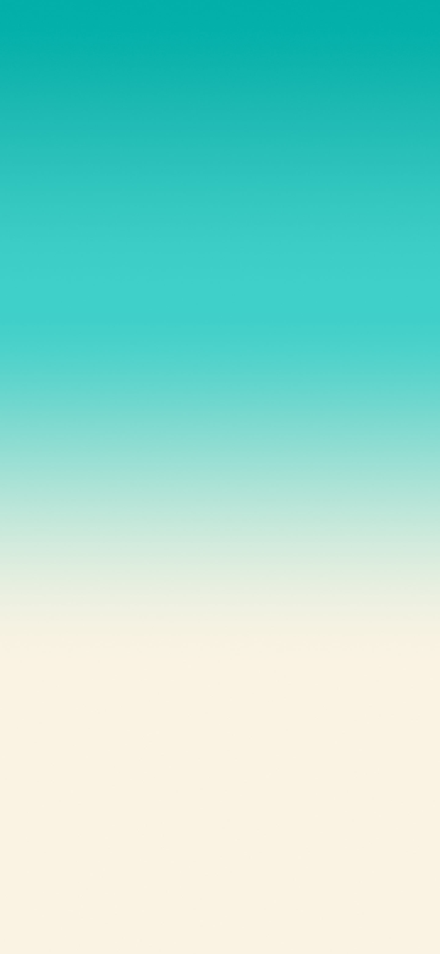 Turquoise and Cream Ombre Gradient wallpaper for iPhone and Android