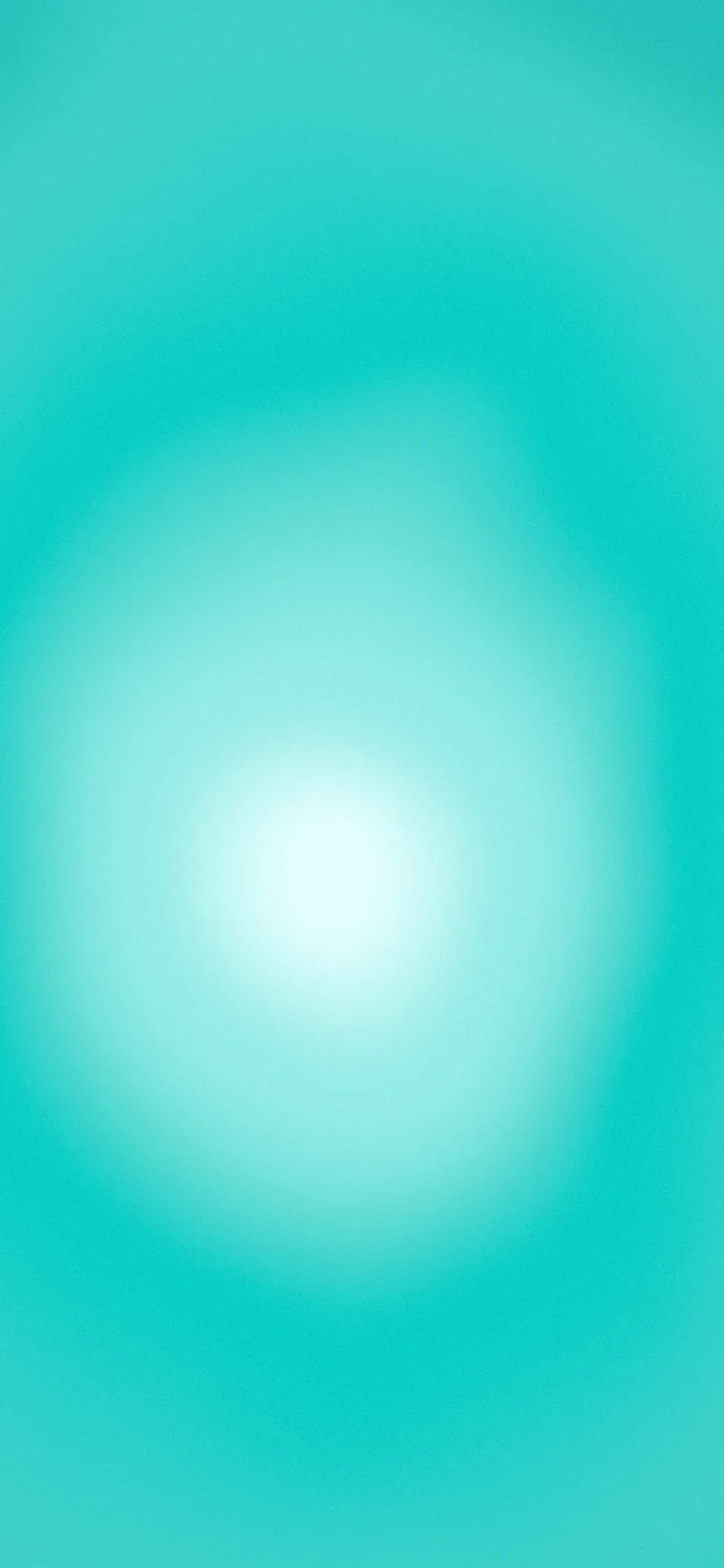 Turquoise Aura Gradient wallpaper for iPhone and Android