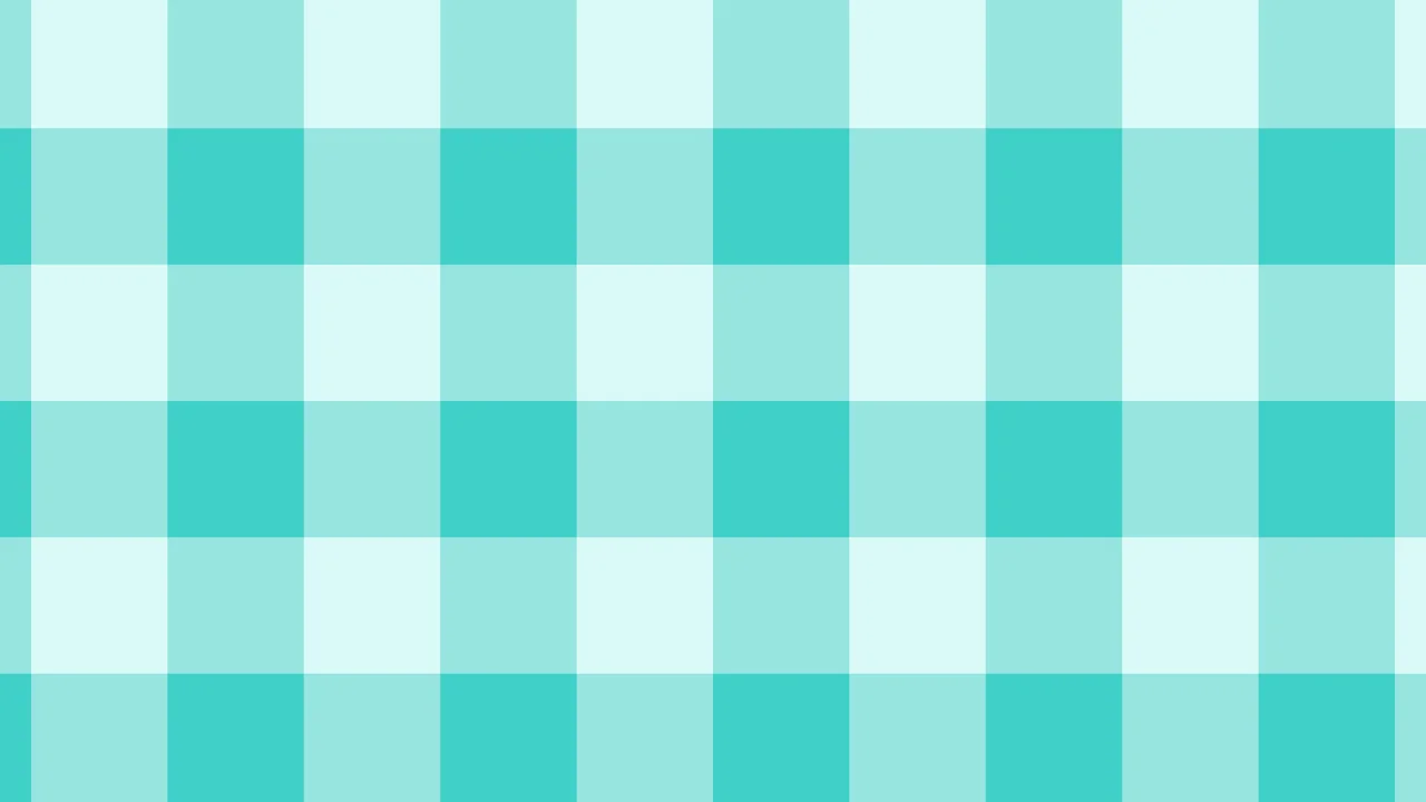 Turquoise Buffalo Check Plaid desktop wallpaper in 4K