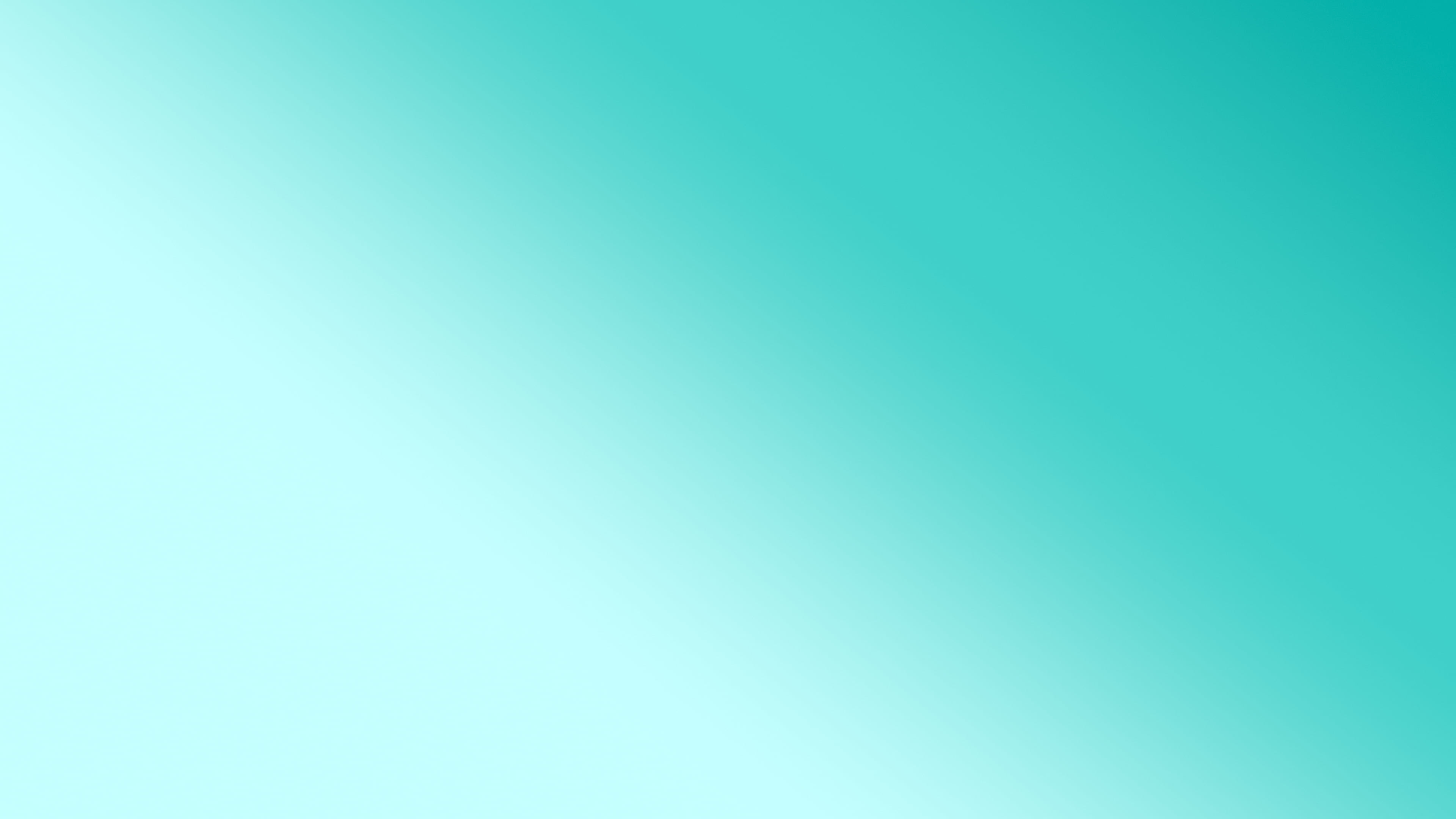 Turquoise Diagonal Ombre Gradient desktop wallpaper in 4K