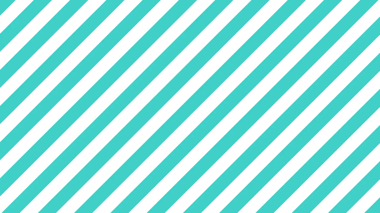 Turquoise Diagonal Striped desktop wallpaper in 4K