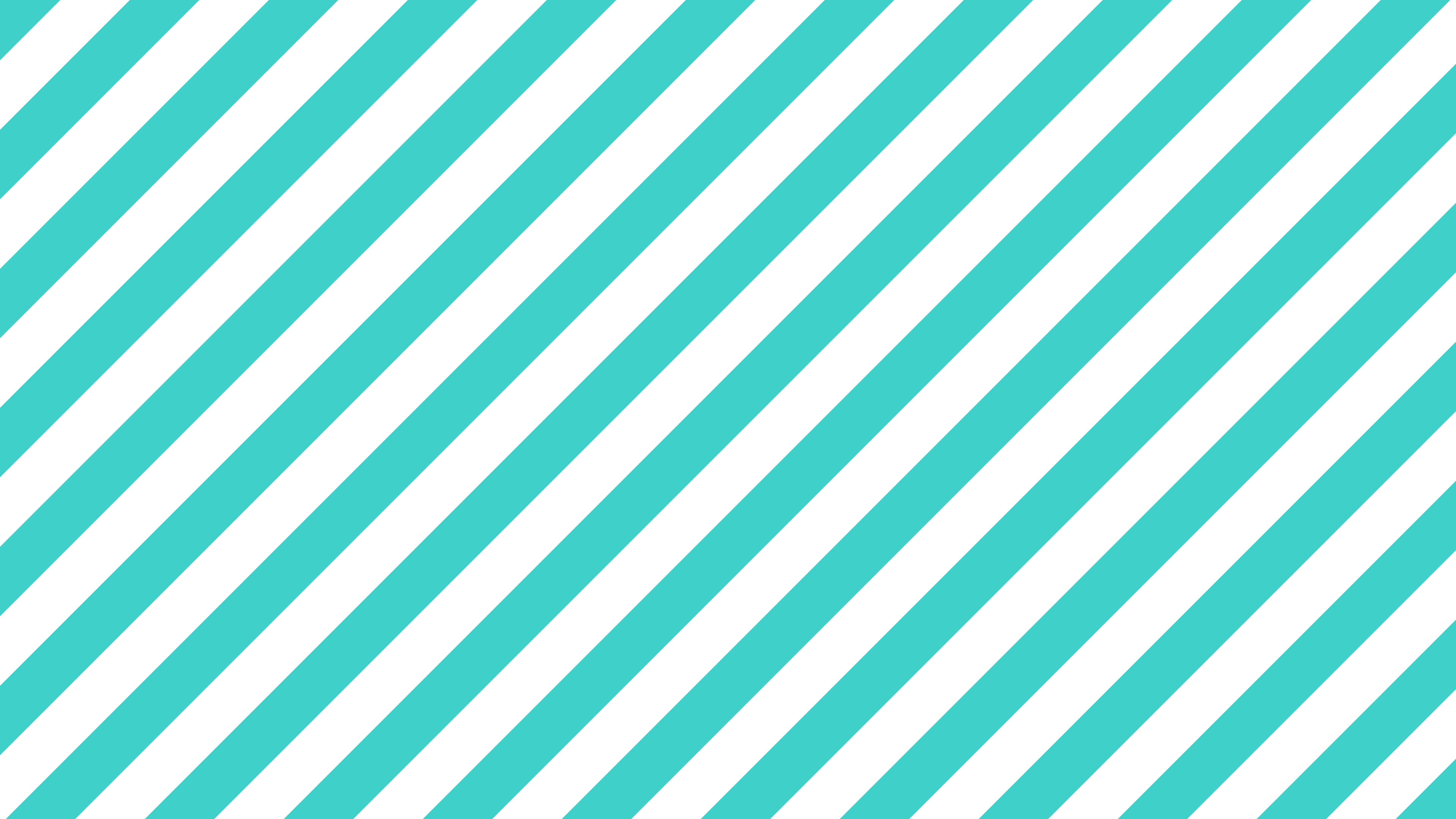 Turquoise Diagonal Striped desktop wallpaper in 4K