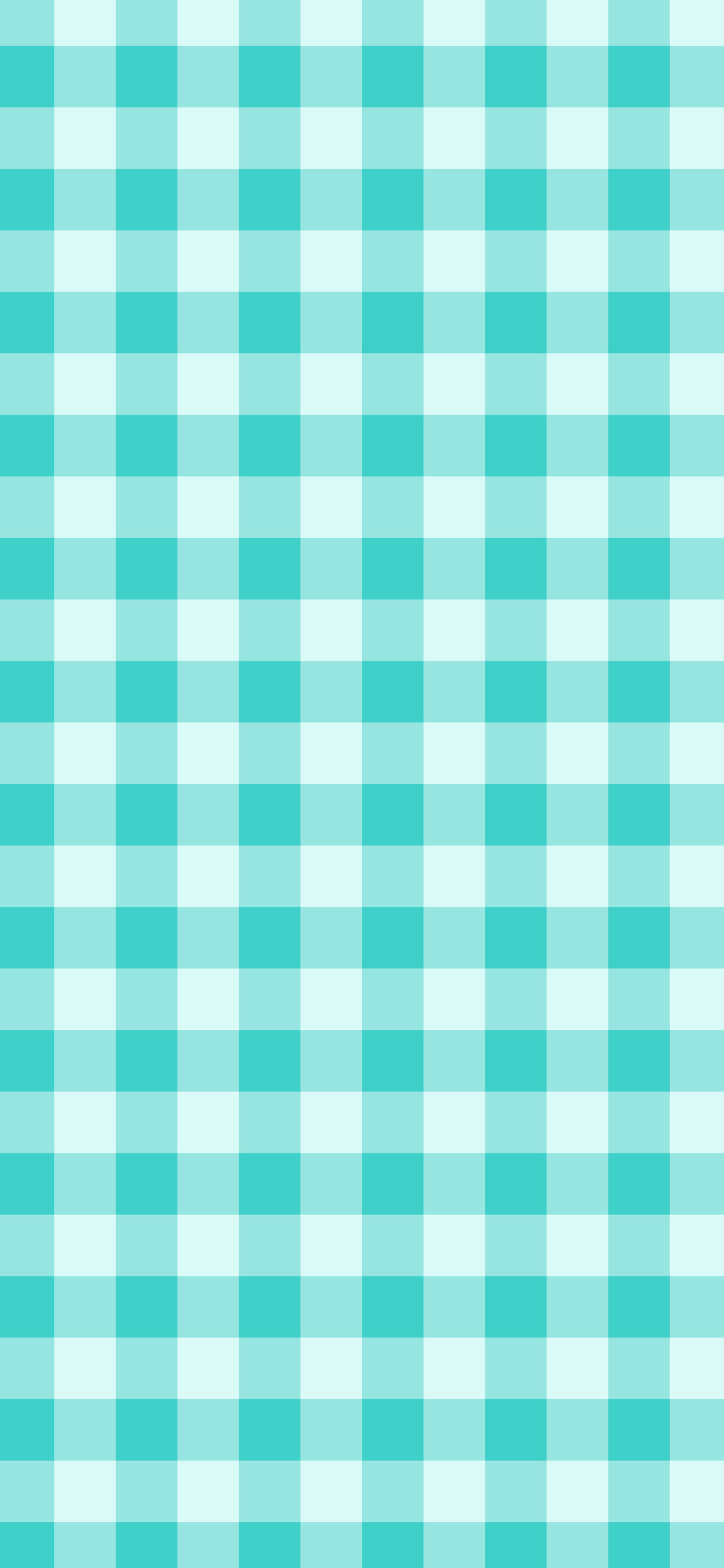 Turquoise Gingham wallpaper for iPhone and Android