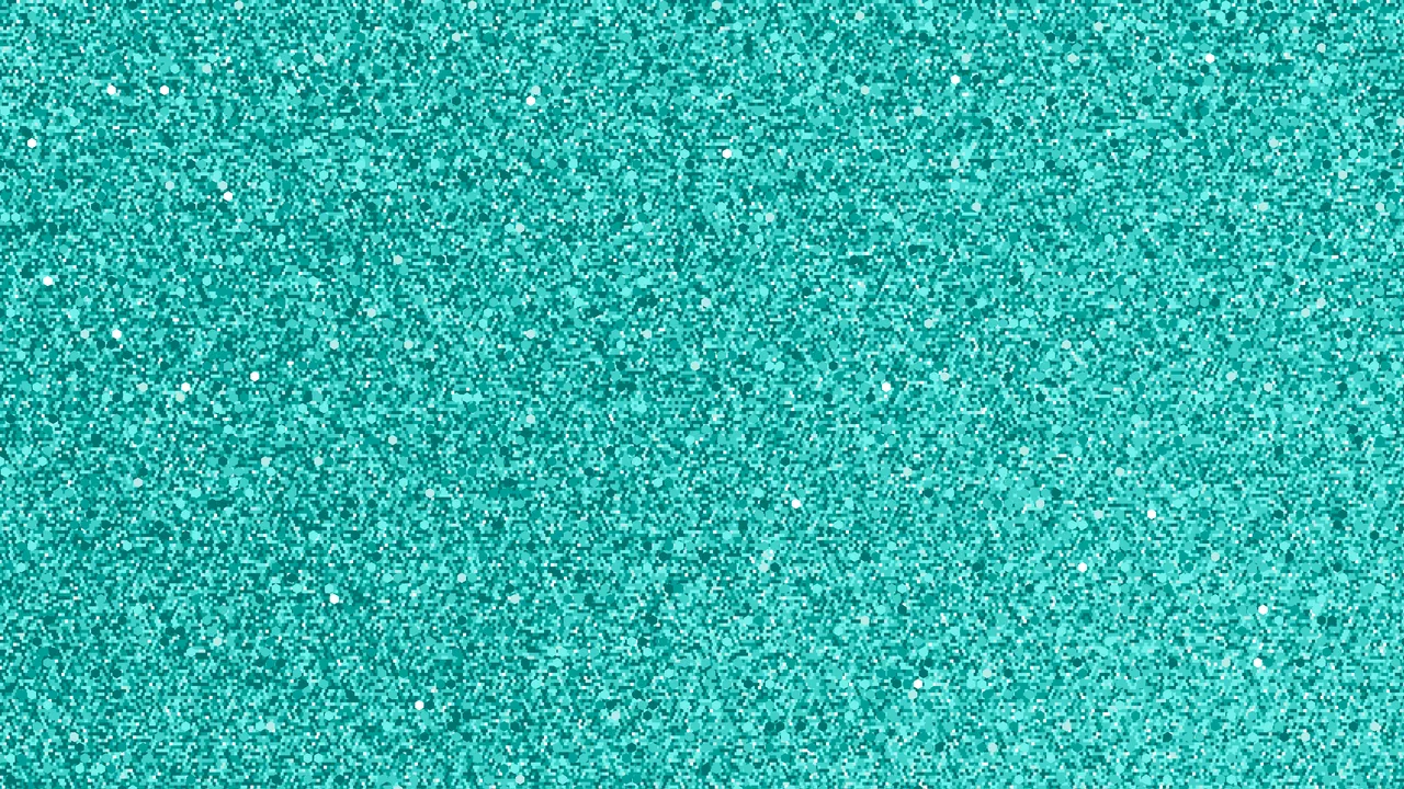 Turquoise Glitter desktop wallpaper in 4K
