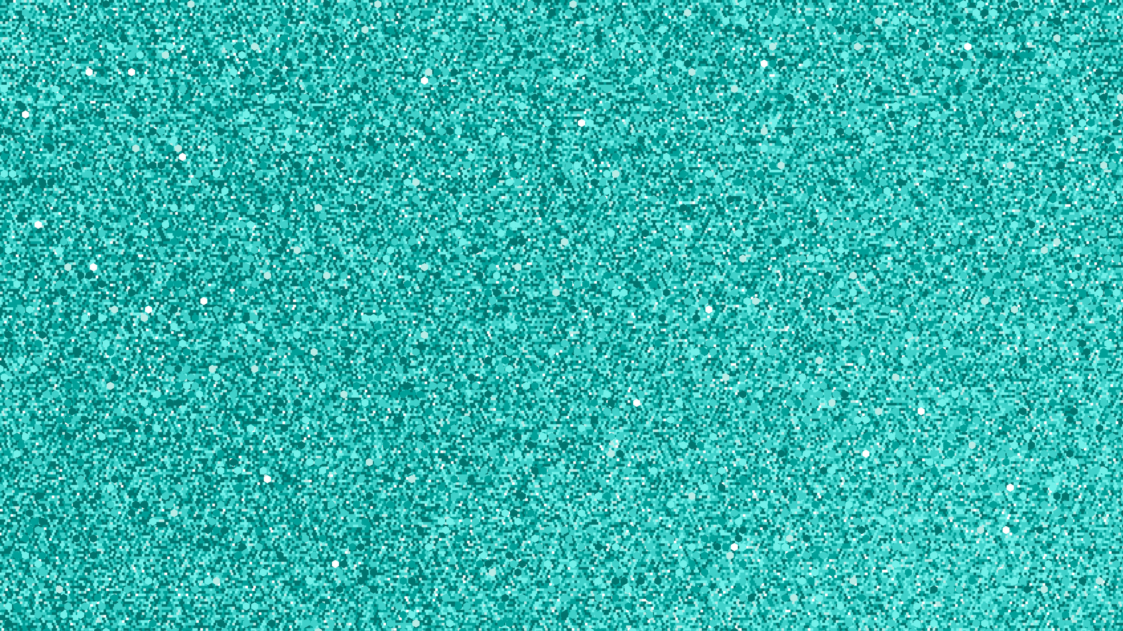 Turquoise Glitter desktop wallpaper in 4K