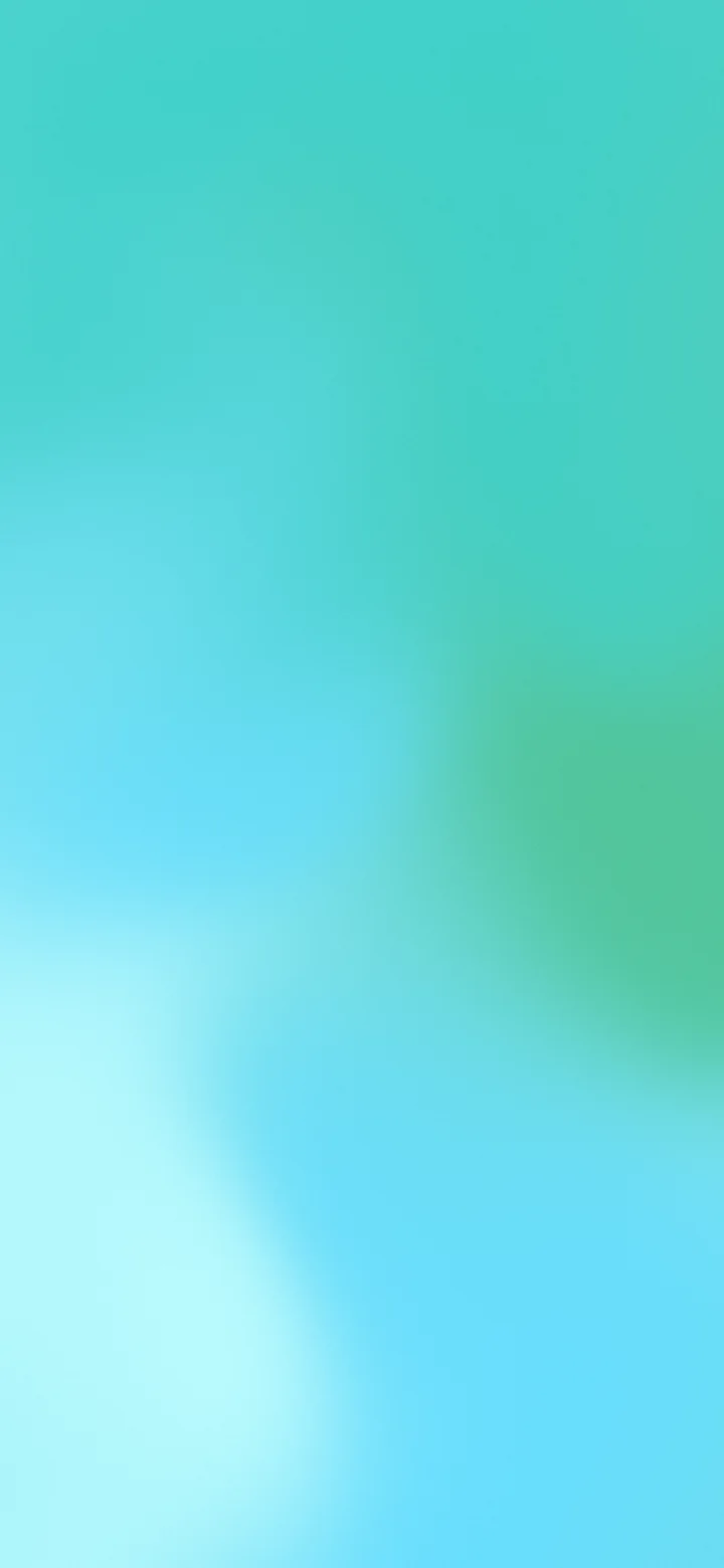 Turquoise Mesh Gradient wallpaper for iPhone and Android
