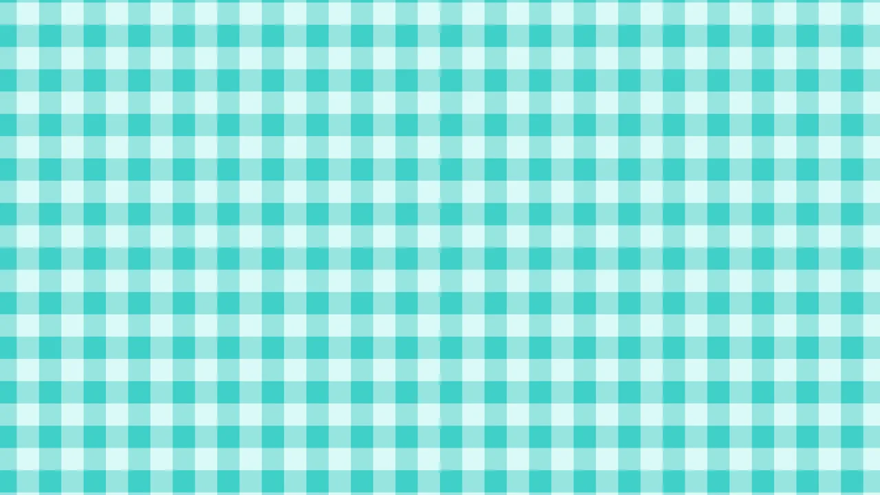 Turquoise Mini Gingham desktop wallpaper in 4K