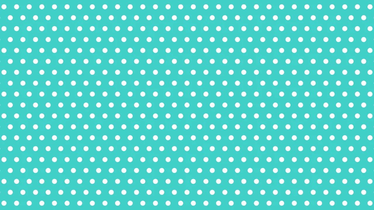 Turquoise Mini Polka Dot desktop wallpaper in 4K