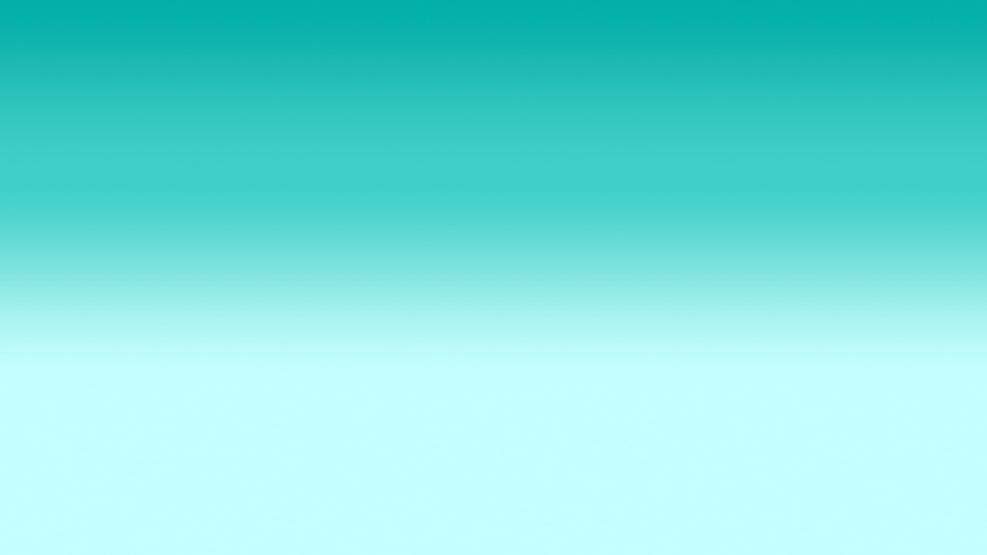 Turquoise Ombre Gradient desktop wallpaper in 4K
