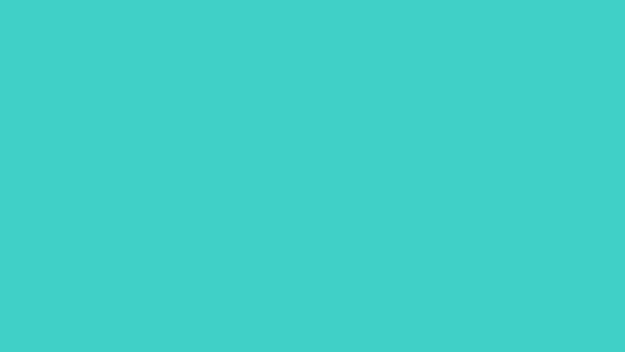 Turquoise Plain Solid Color desktop wallpaper in 4K