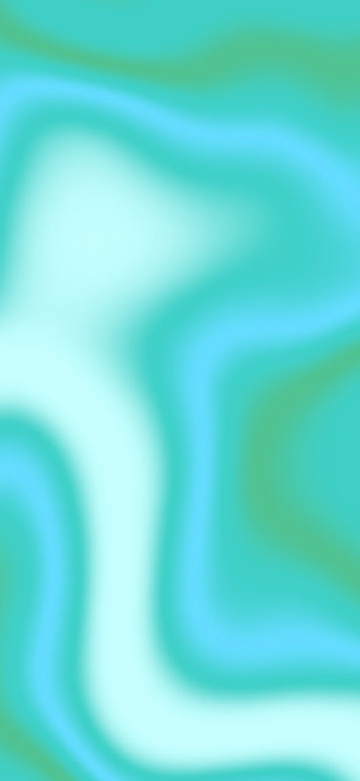 Turquoise Silky Gradient wallpaper for iPhone and Android