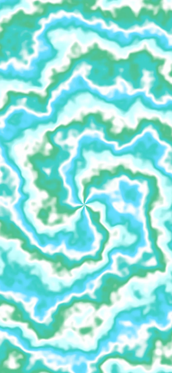 Turquoise Spiral Tie Dye wallpaper for iPhone and Android