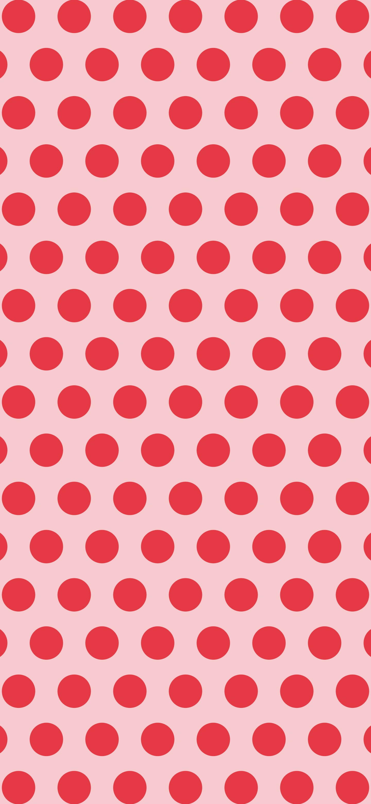 Valentine Polka Dot wallpaper for iPhone and Android